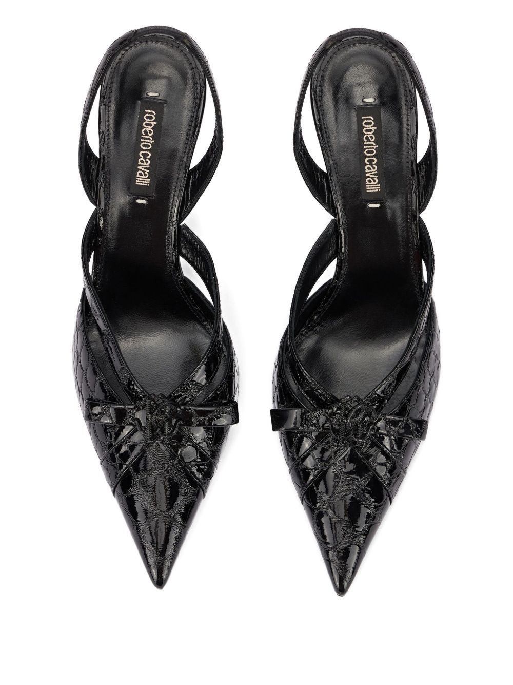 pointed-toe slingback pumps - 4