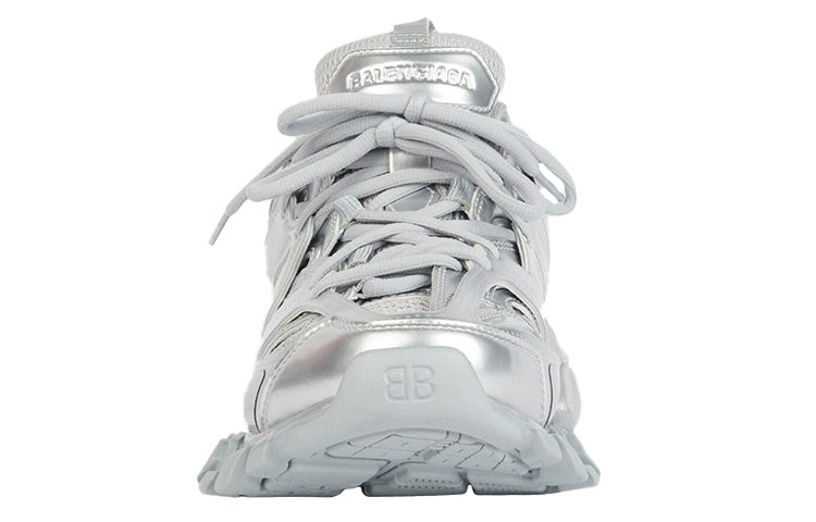 (WMNS) Balenciaga Track Low-Top Daddy Shoes White/Silver 542436W2FS38100 - 3