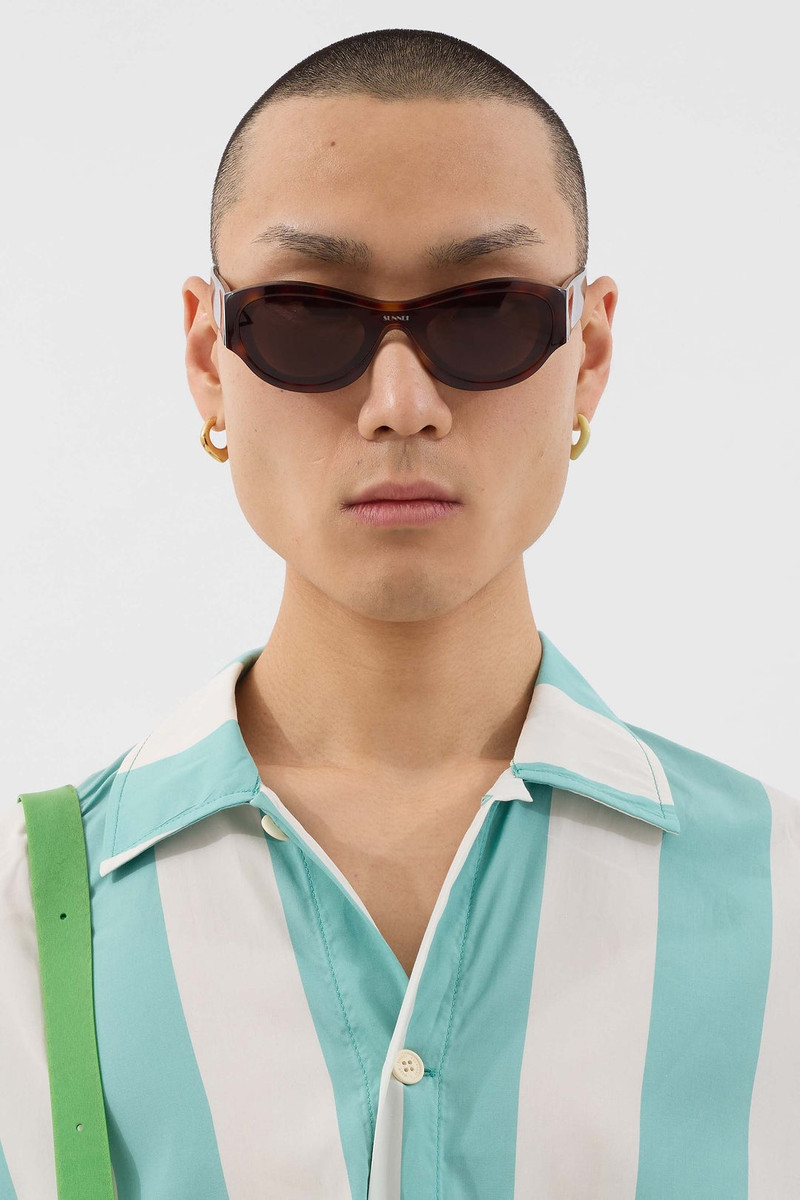 PROTOTIPO 5 SUNGLASSES / tortoise & dark brown 4