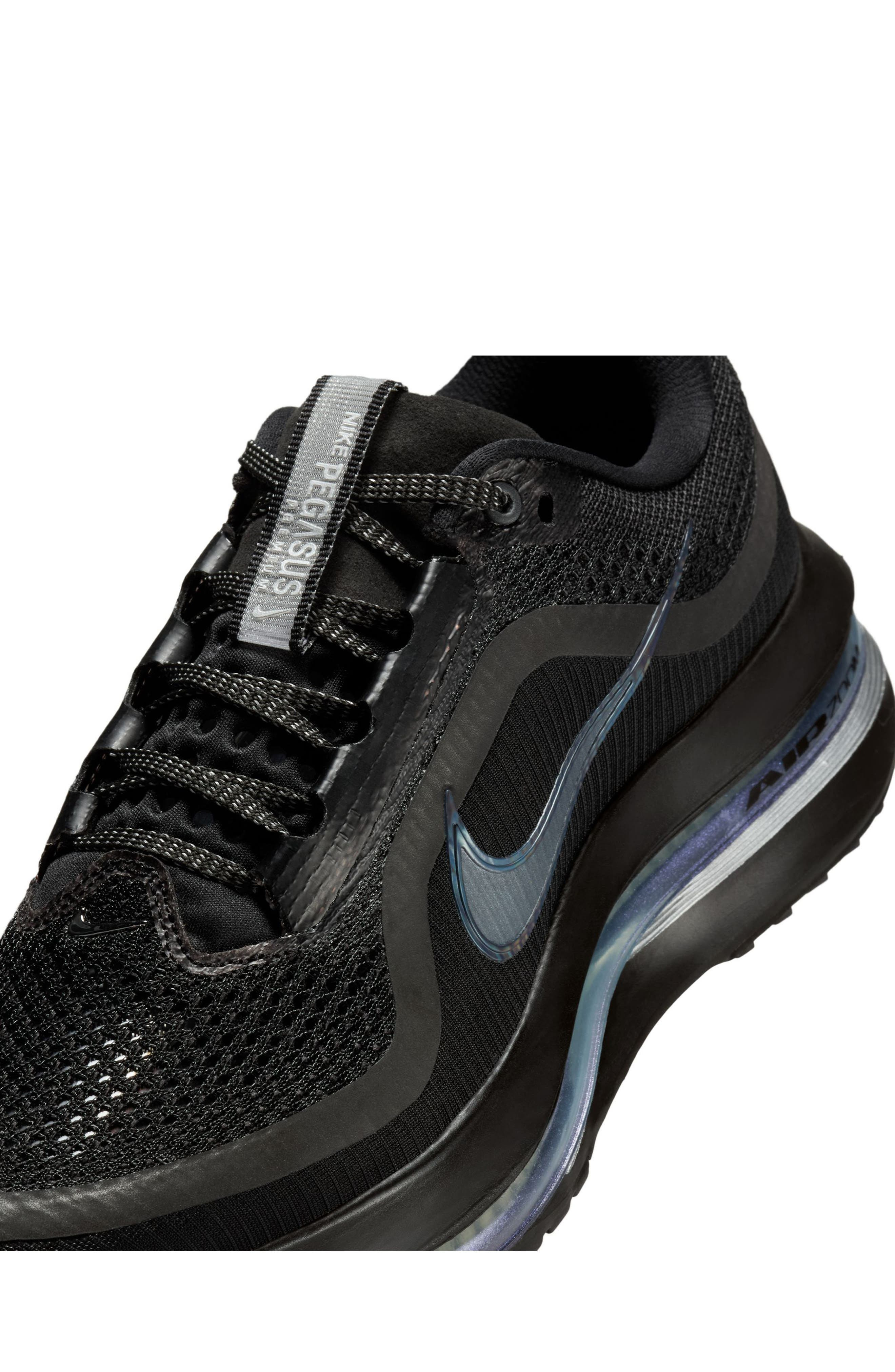 Nike Pegasus Premium Running Shoe in 004 Black/black at Nordstrom - 7