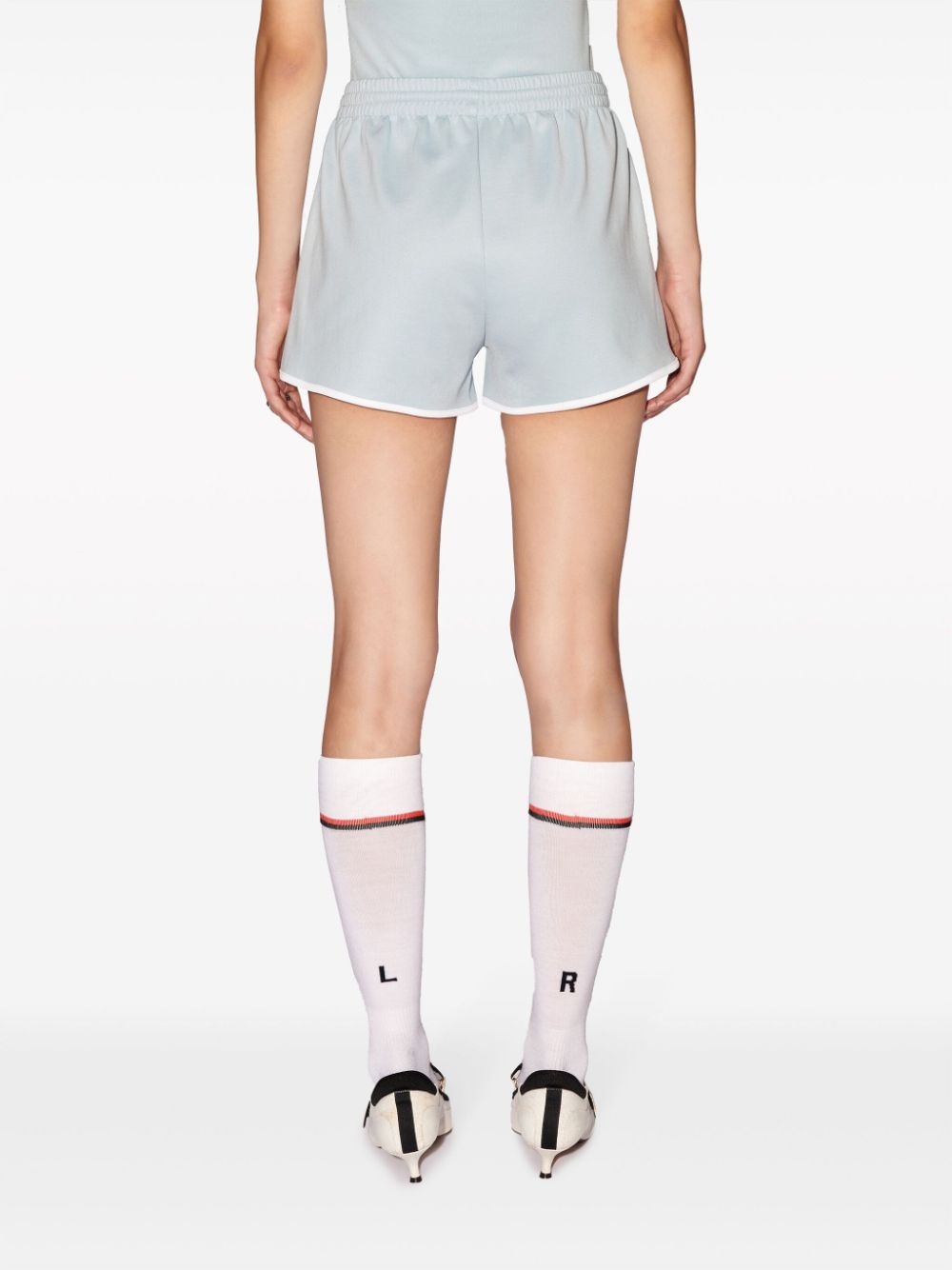 logo-plaque running shorts - 5