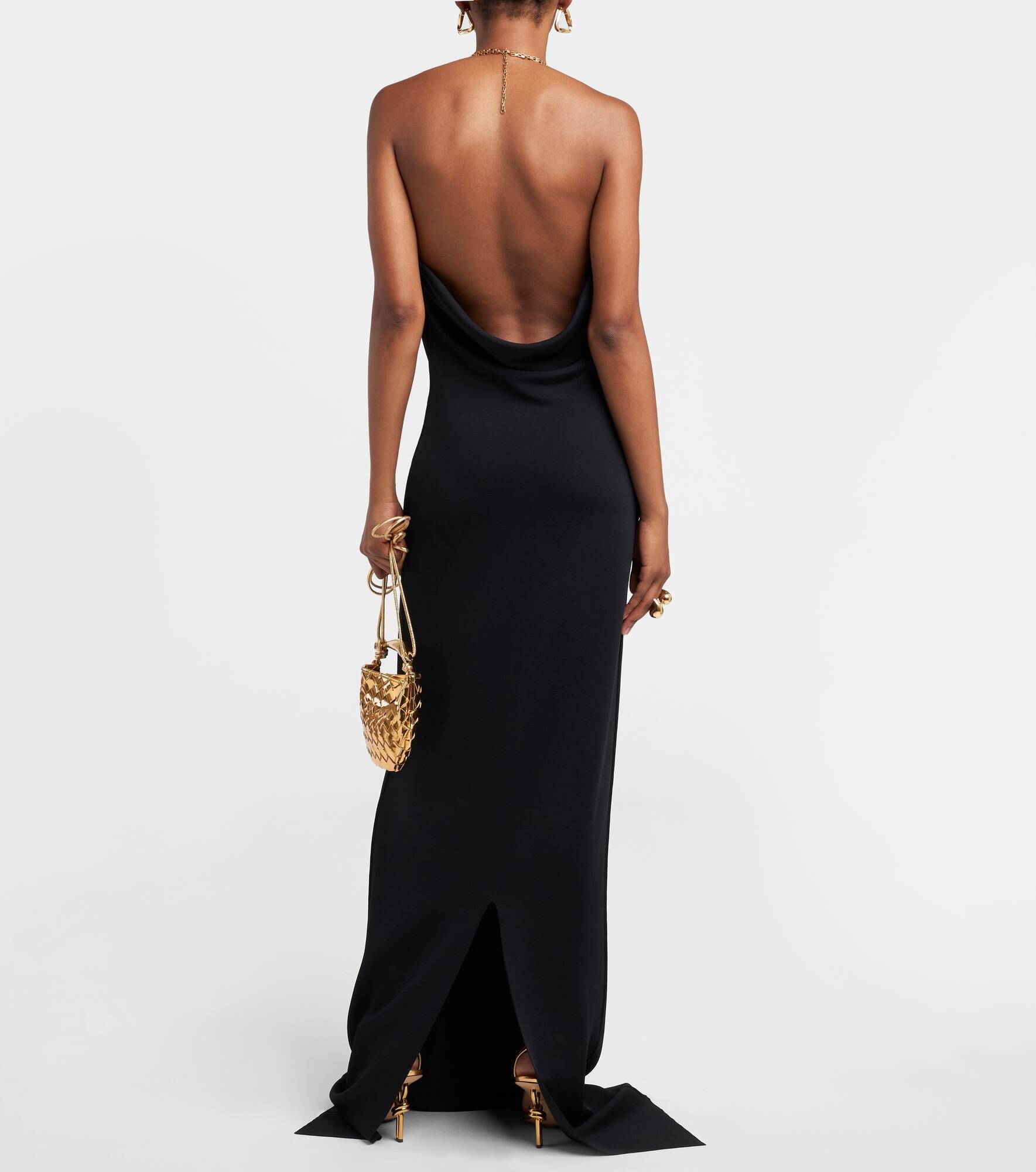 Chain-detail gown - 3