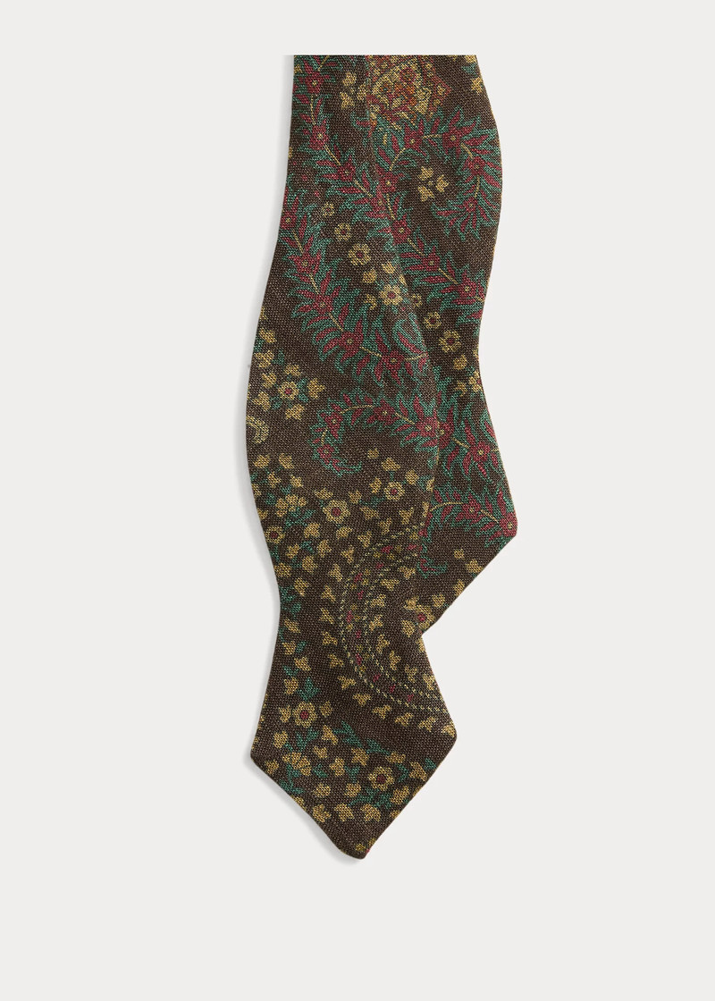 RRL by Ralph Lauren Paisley Linen Bow Tie outlook