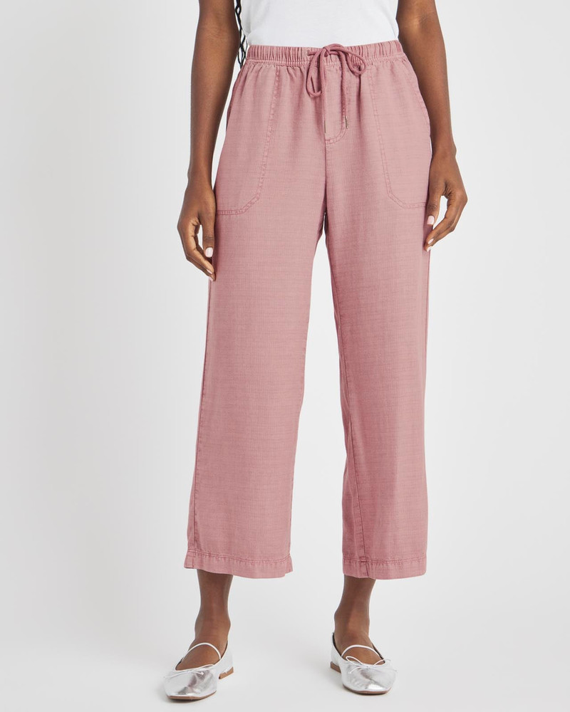 Angie Crop Wide Leg Pant 4