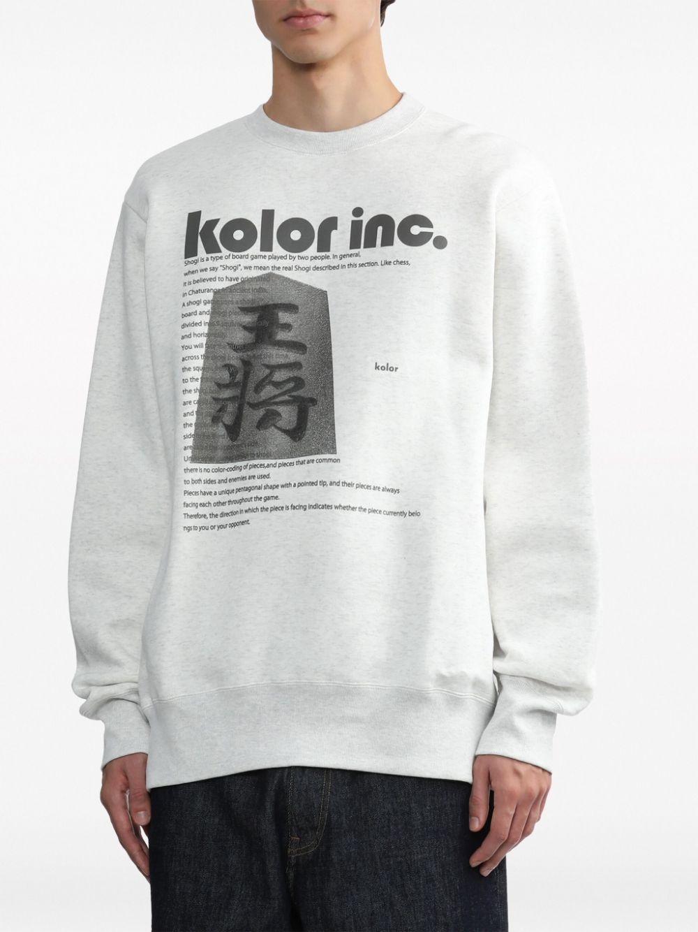 graphic-print cotton sweatshirt - 3