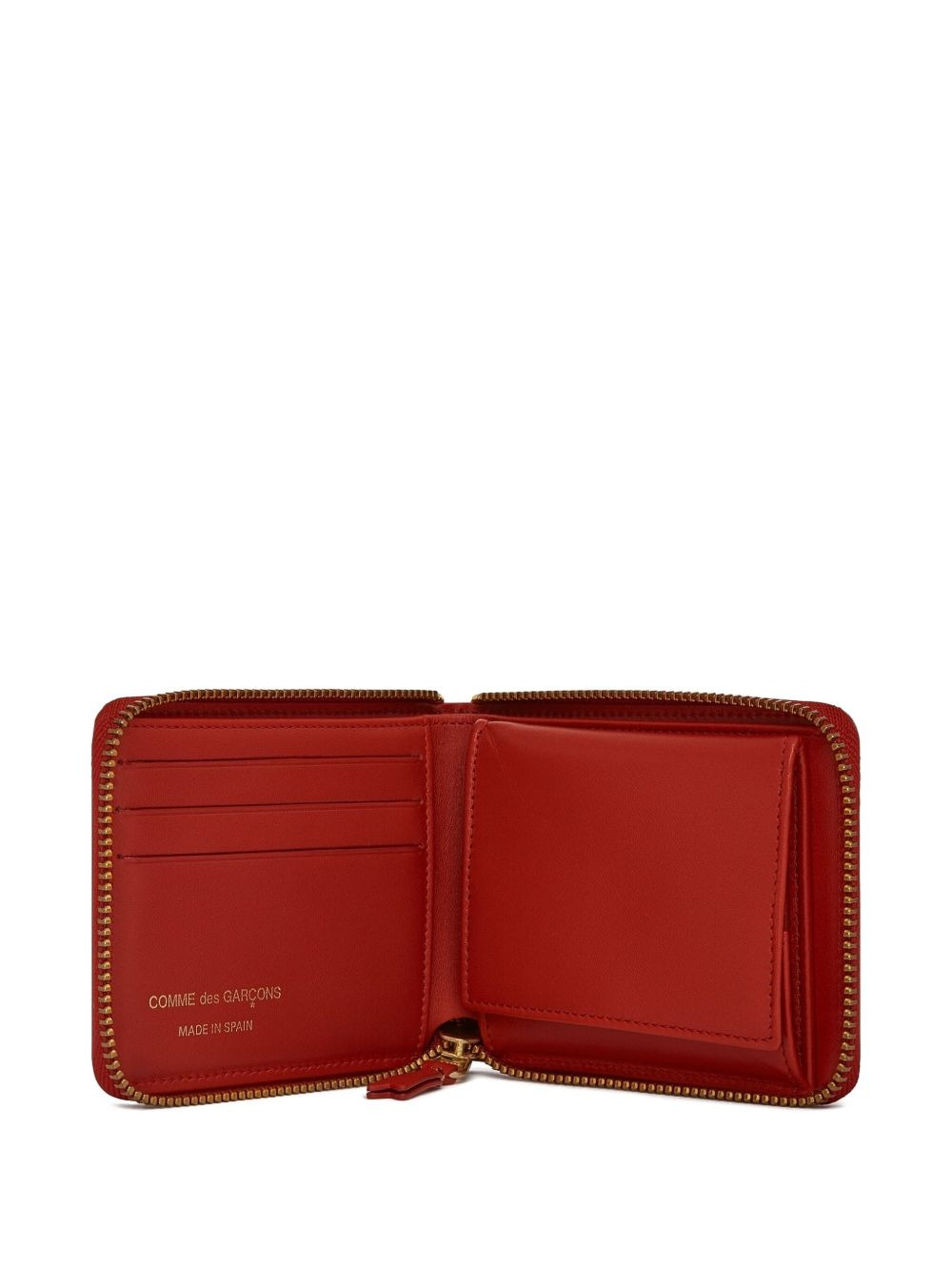 polka-dot zip-around wallet - 2