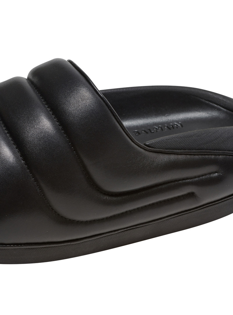 퀼트 가죽 B-IT mules 7