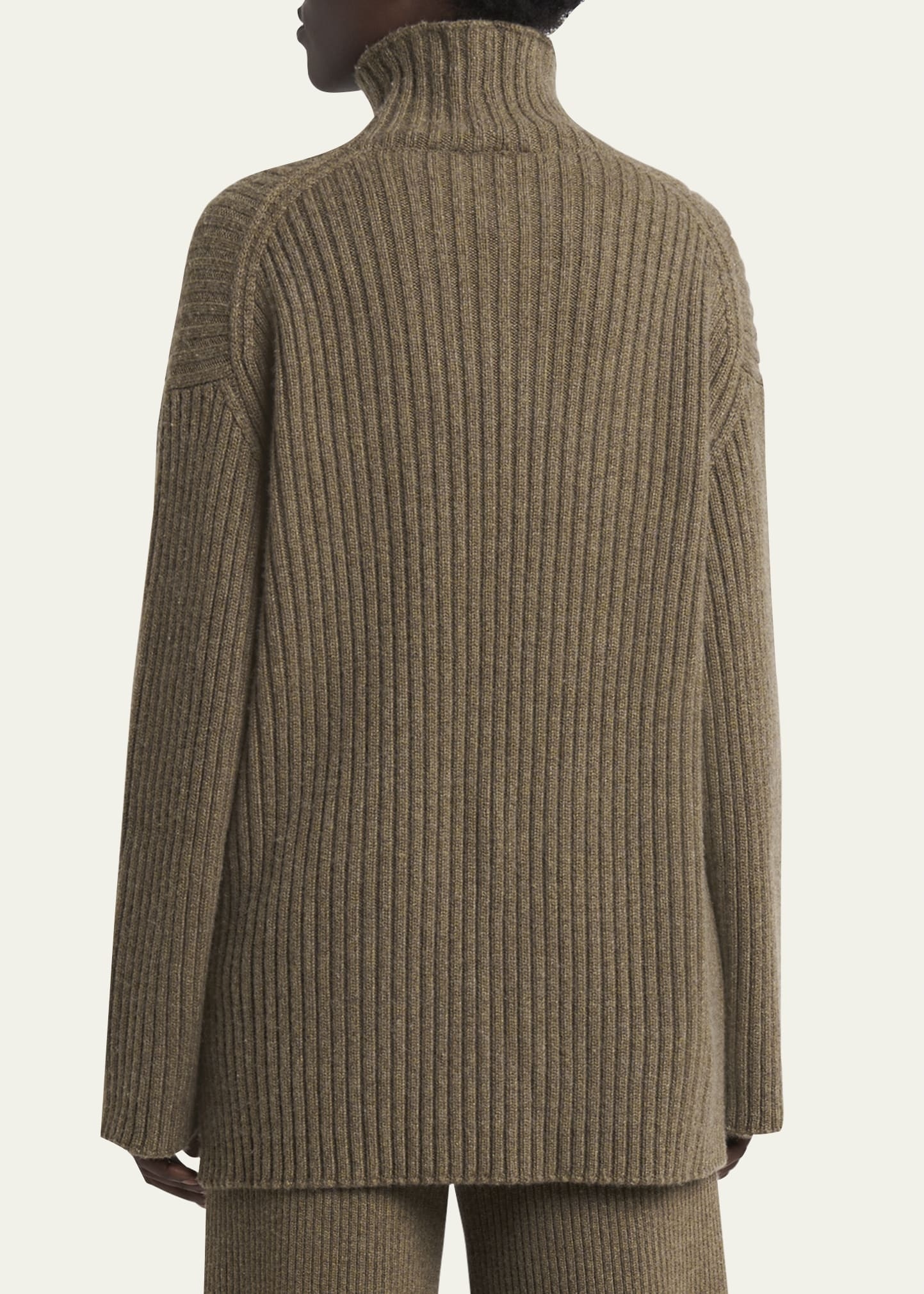 Fobello Cashmere Turtleneck Sweater - 3