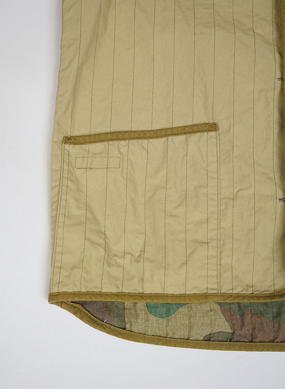 Army Vest Reversible Fade Camo in Green - 8