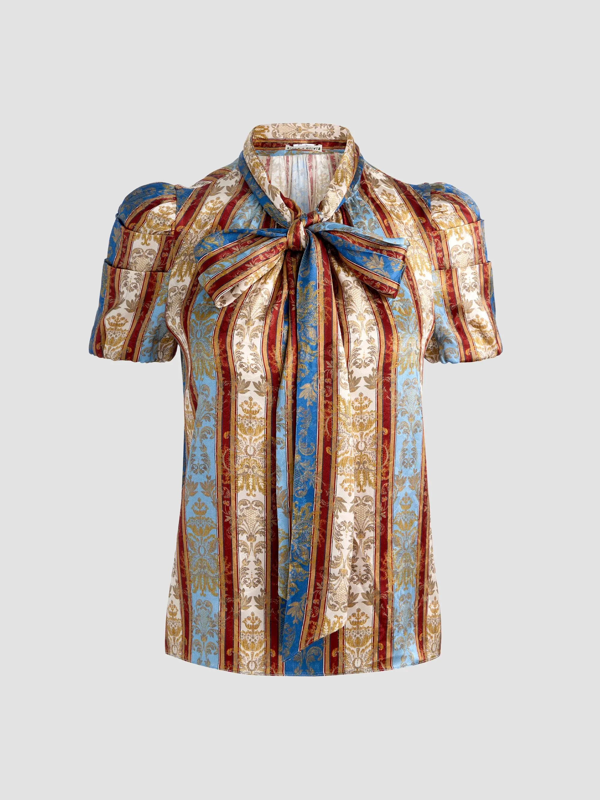 Women's Brentley Tieneck Blouse - Grand Affair - 1
