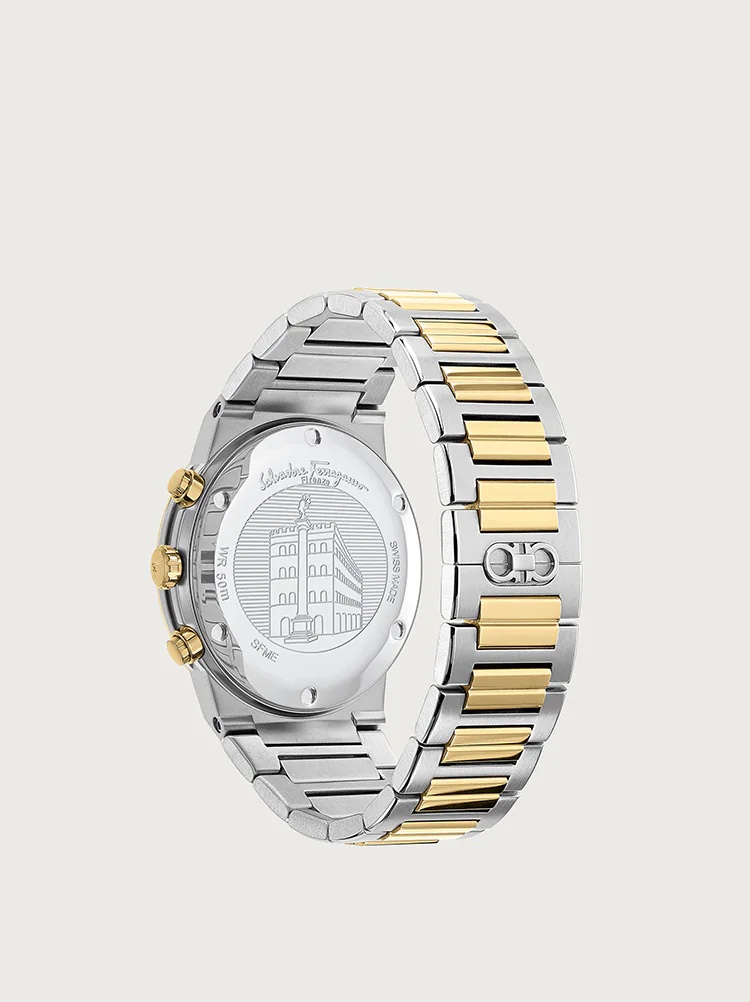 FERRAGAMO SAPPHIRE CHRONO WATCH - 2