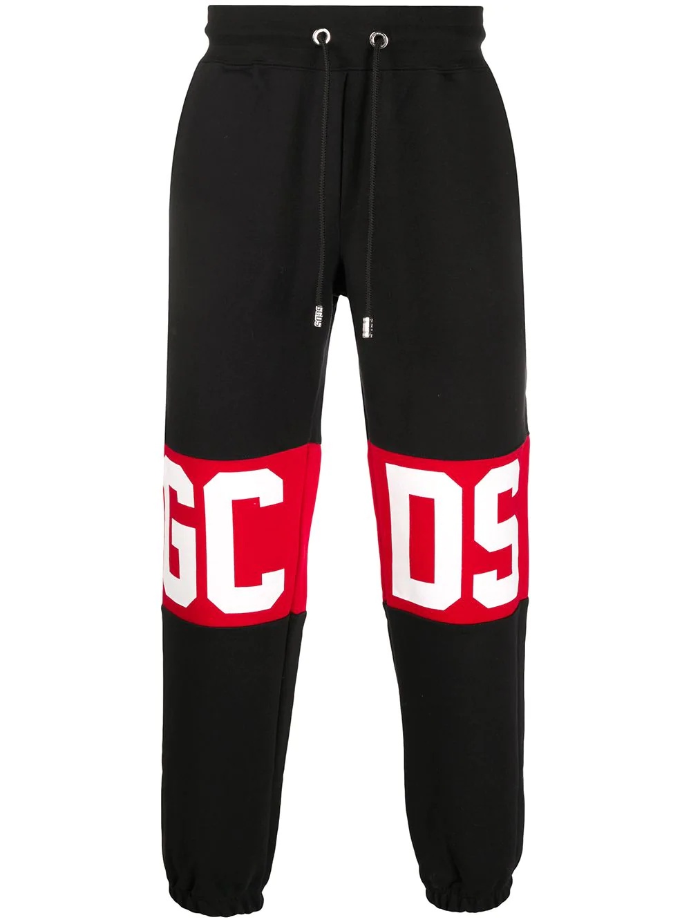 logo print track pants - 1