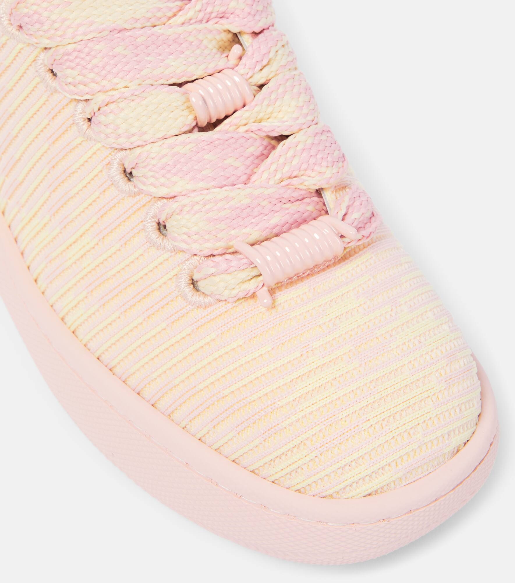 New Trainer checked canvas sneakers - 6