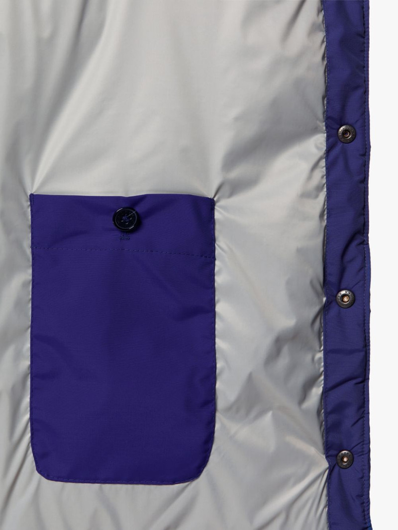 OSAKA BLUE RAIN SYSTEM WOOL & NYLON BLEND GILET | GQF-304 6