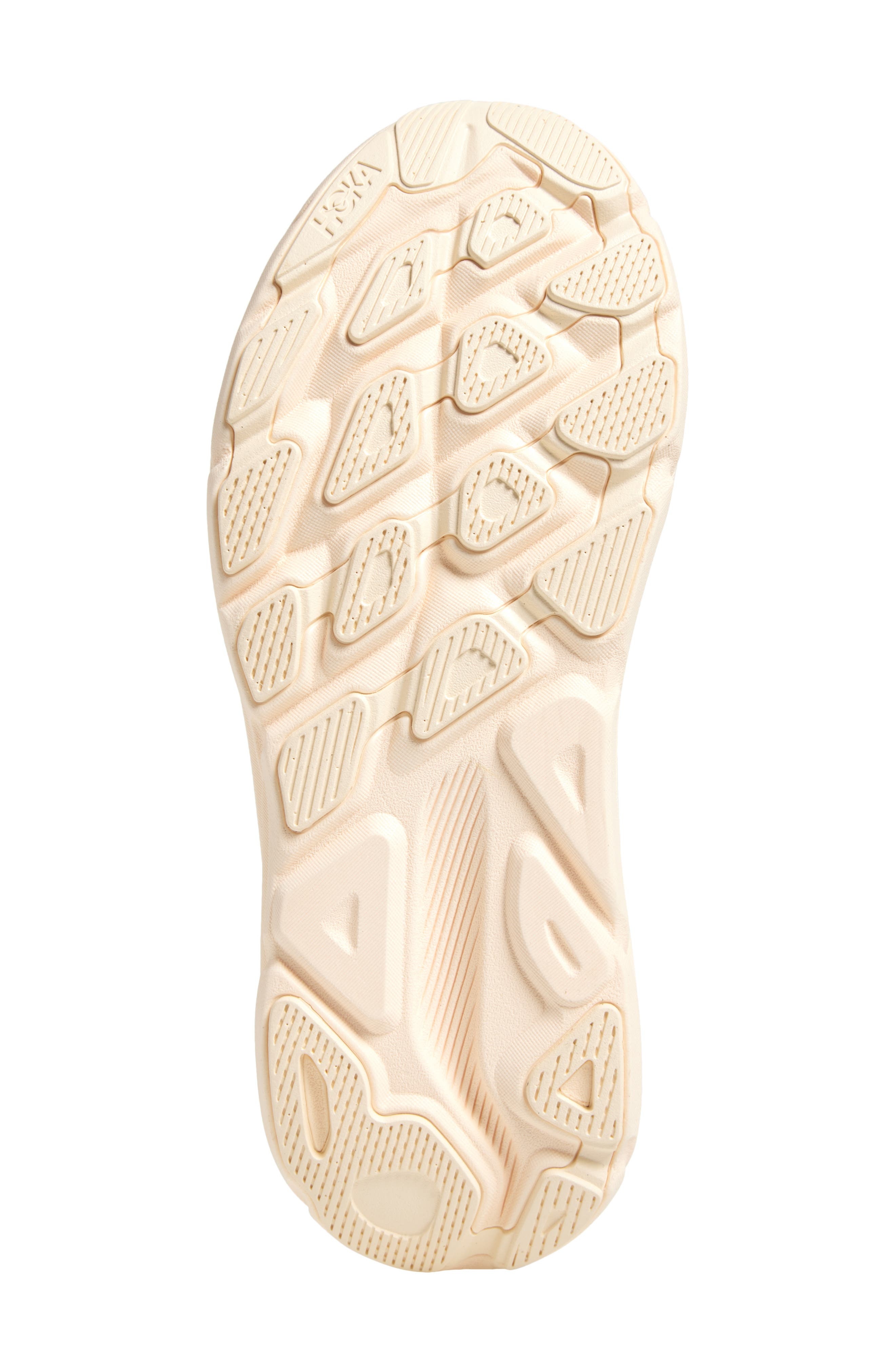 HOKA Vibrant Bloom Clifton One9 Sneaker in Alabaster /Cielo Blue at Nordstrom - 6