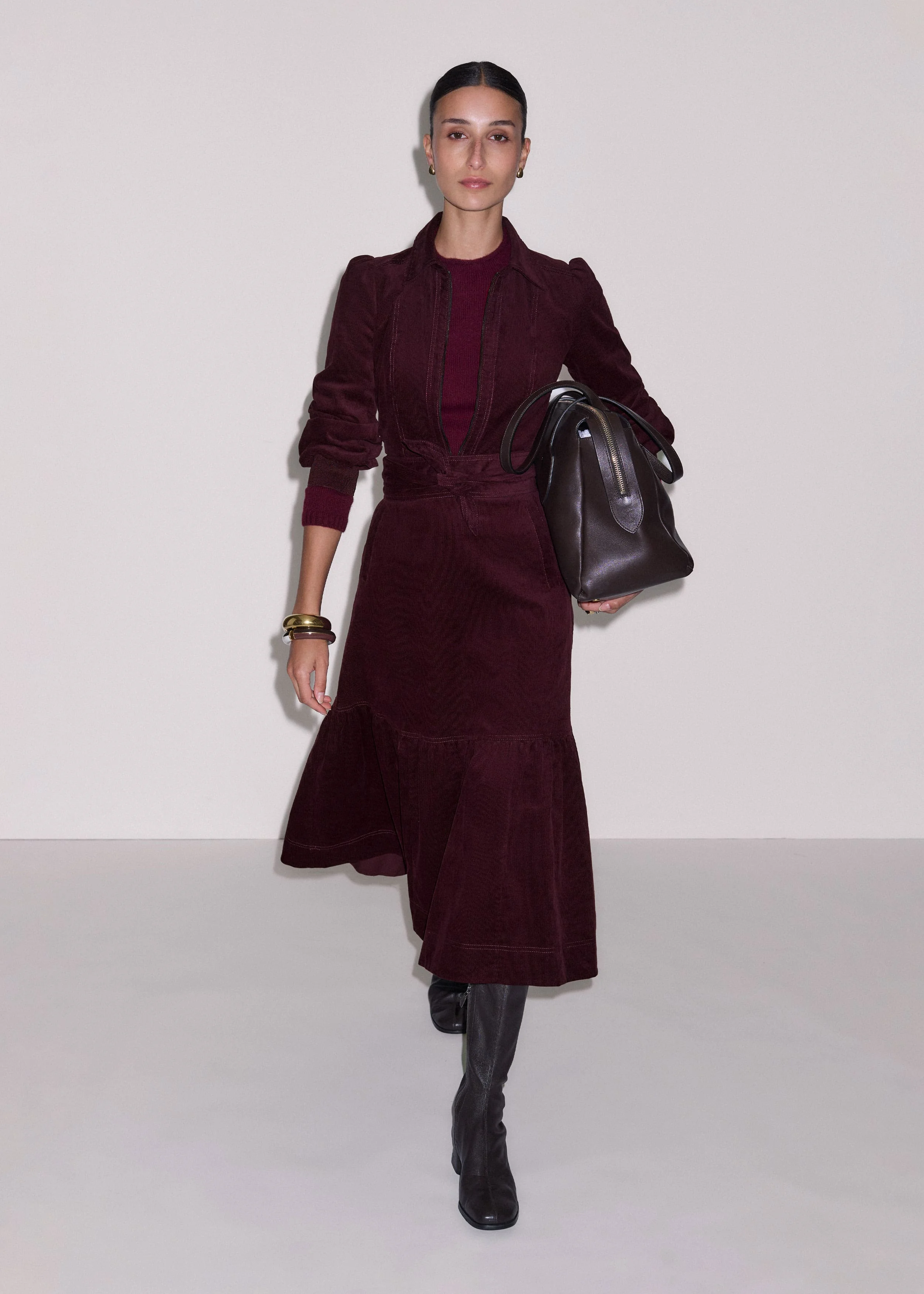 Fit + Flare Midi Dress - 1
