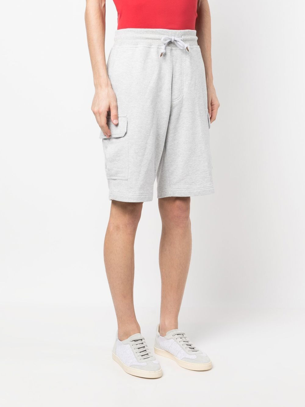 drawstring-waist bermuda shorts - 3