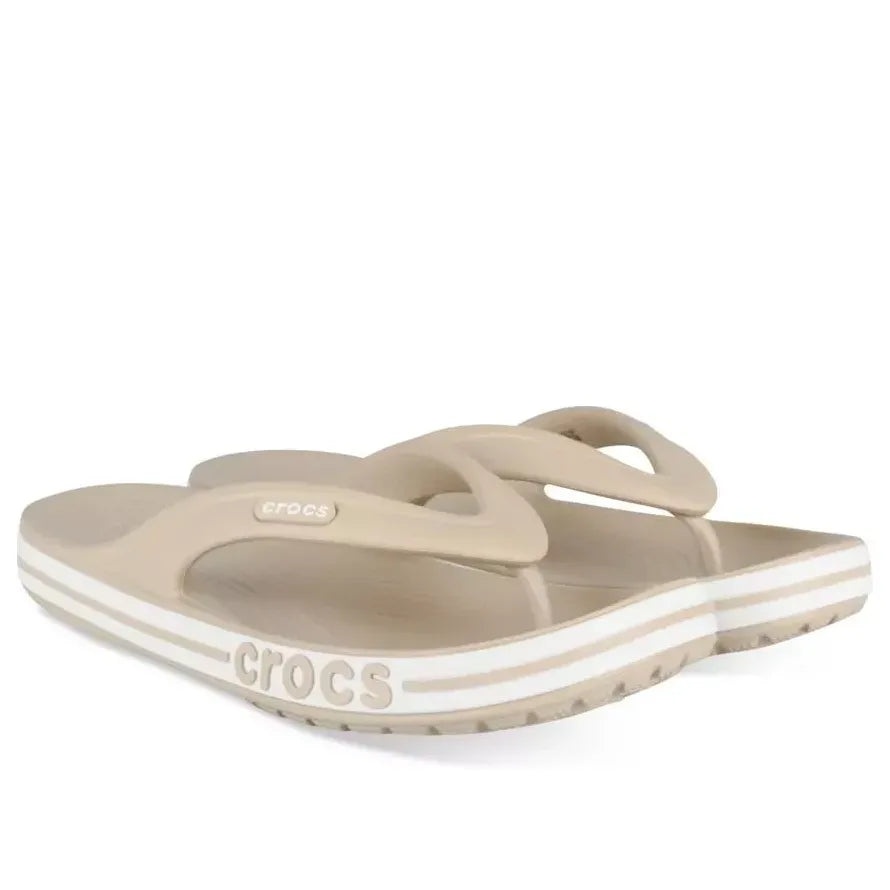 Crocs Bayaband Flip-Flops 'Beige White' 205393-2V3 - 3