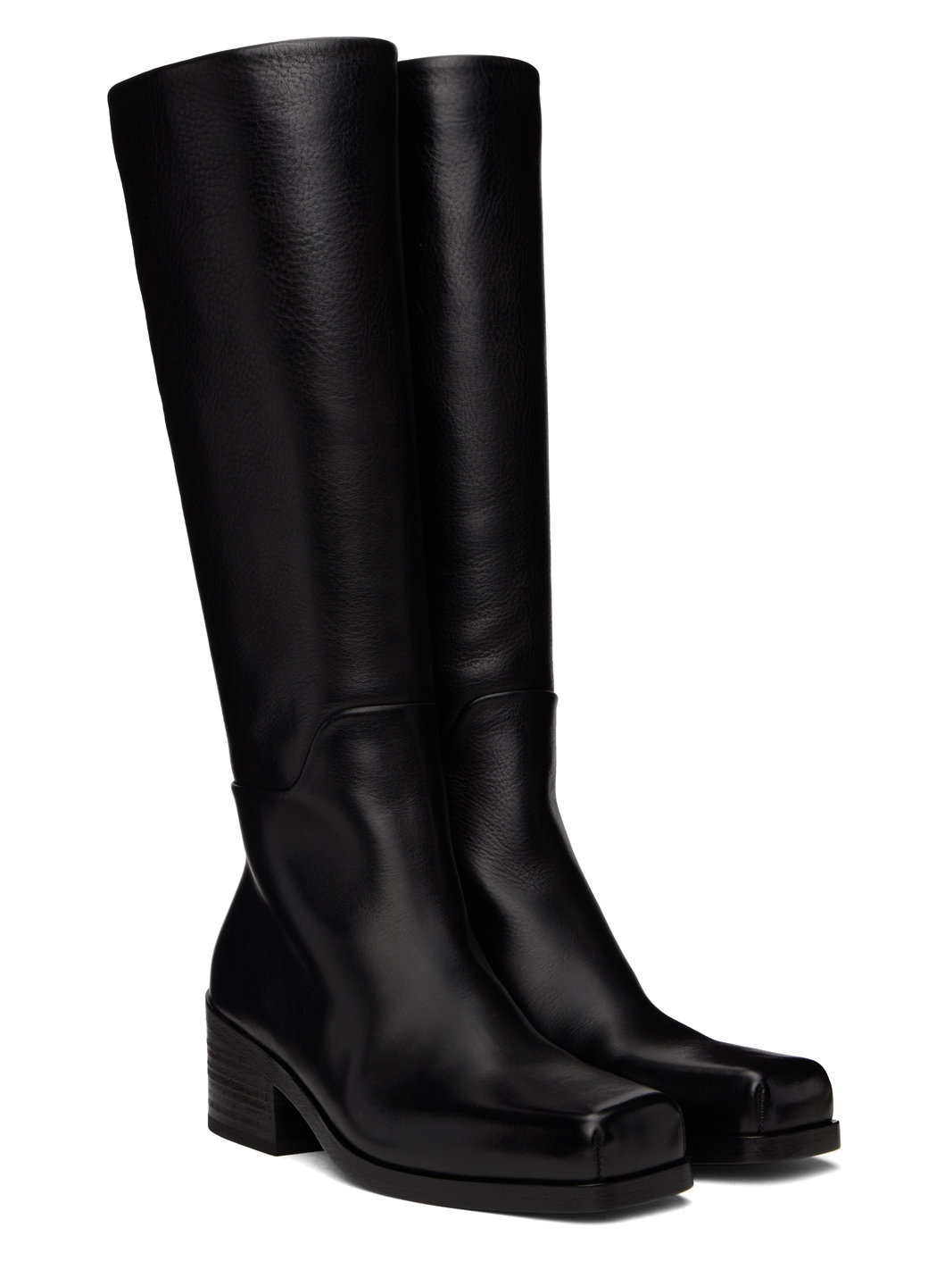 Black Cassello Tall Boots - 4