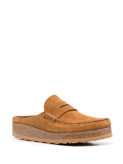 BIRKENSTOCK Naples suede loafers outlook