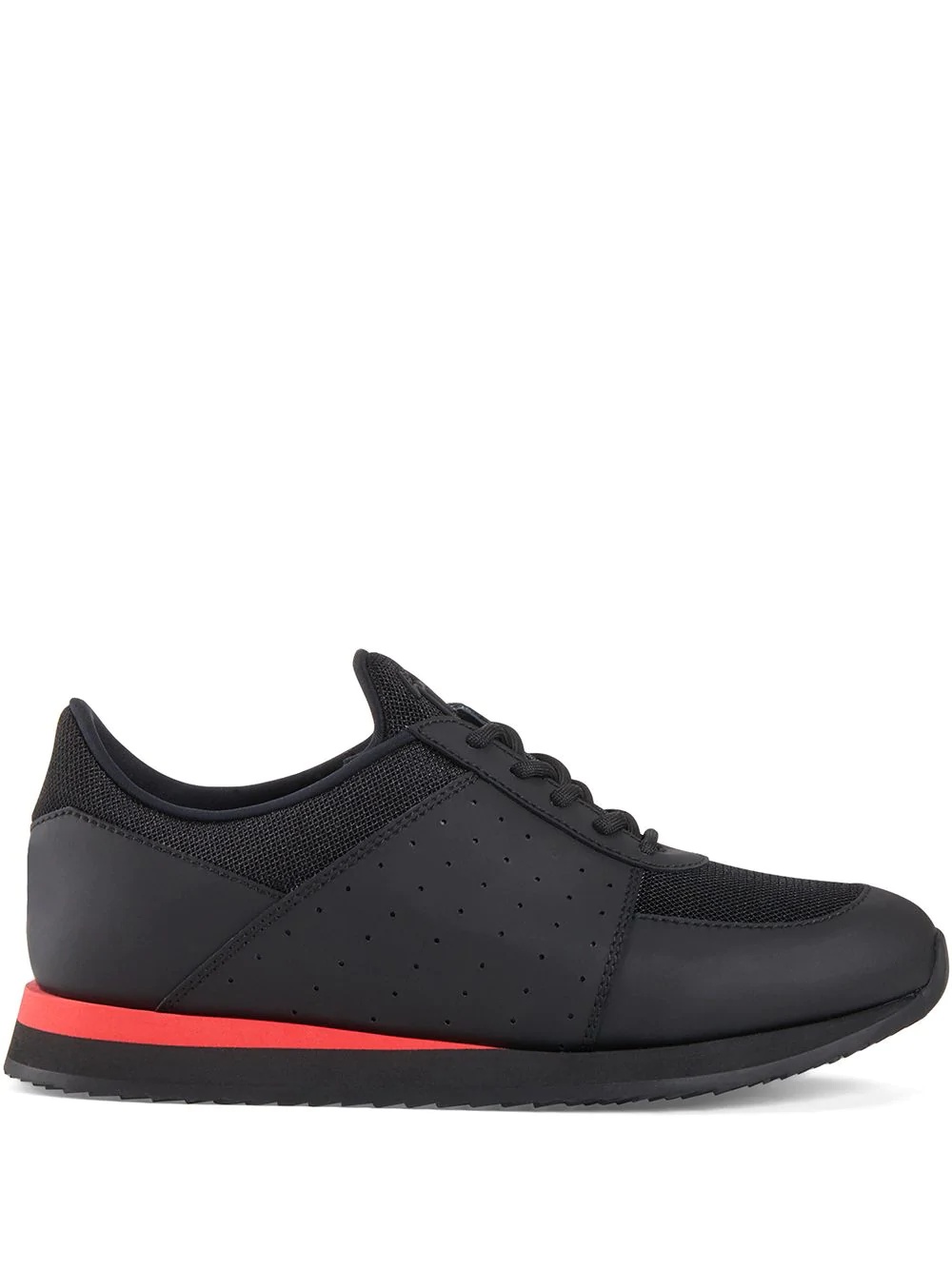 contrast sole detail sneakers  - 1