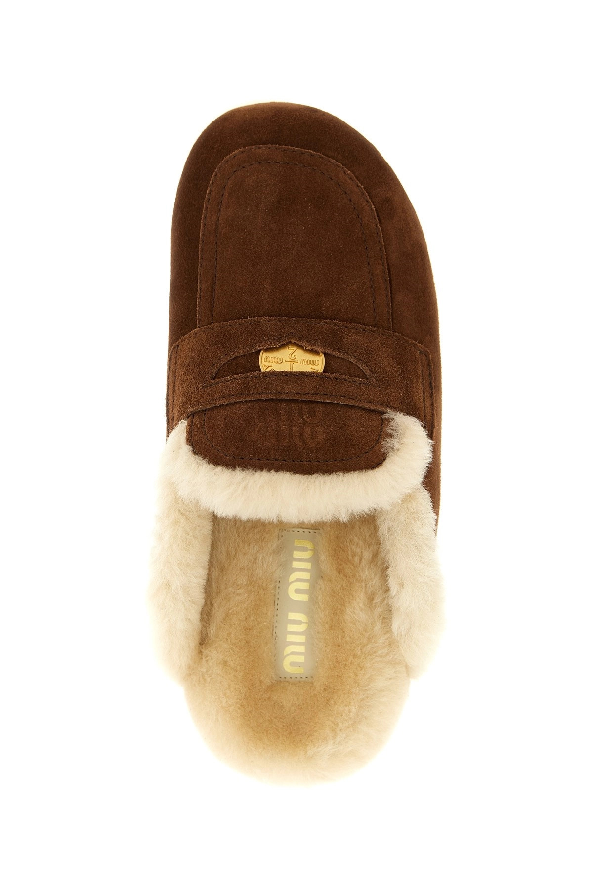 Suede mules - 4