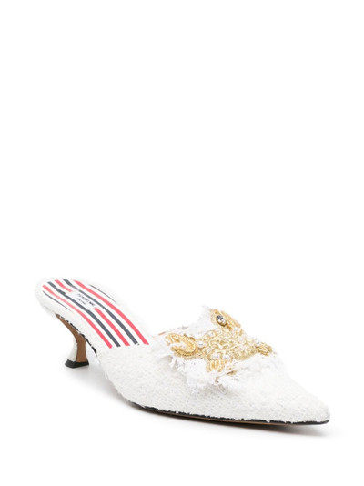 Thom Browne Icon Patch 50mm mules outlook