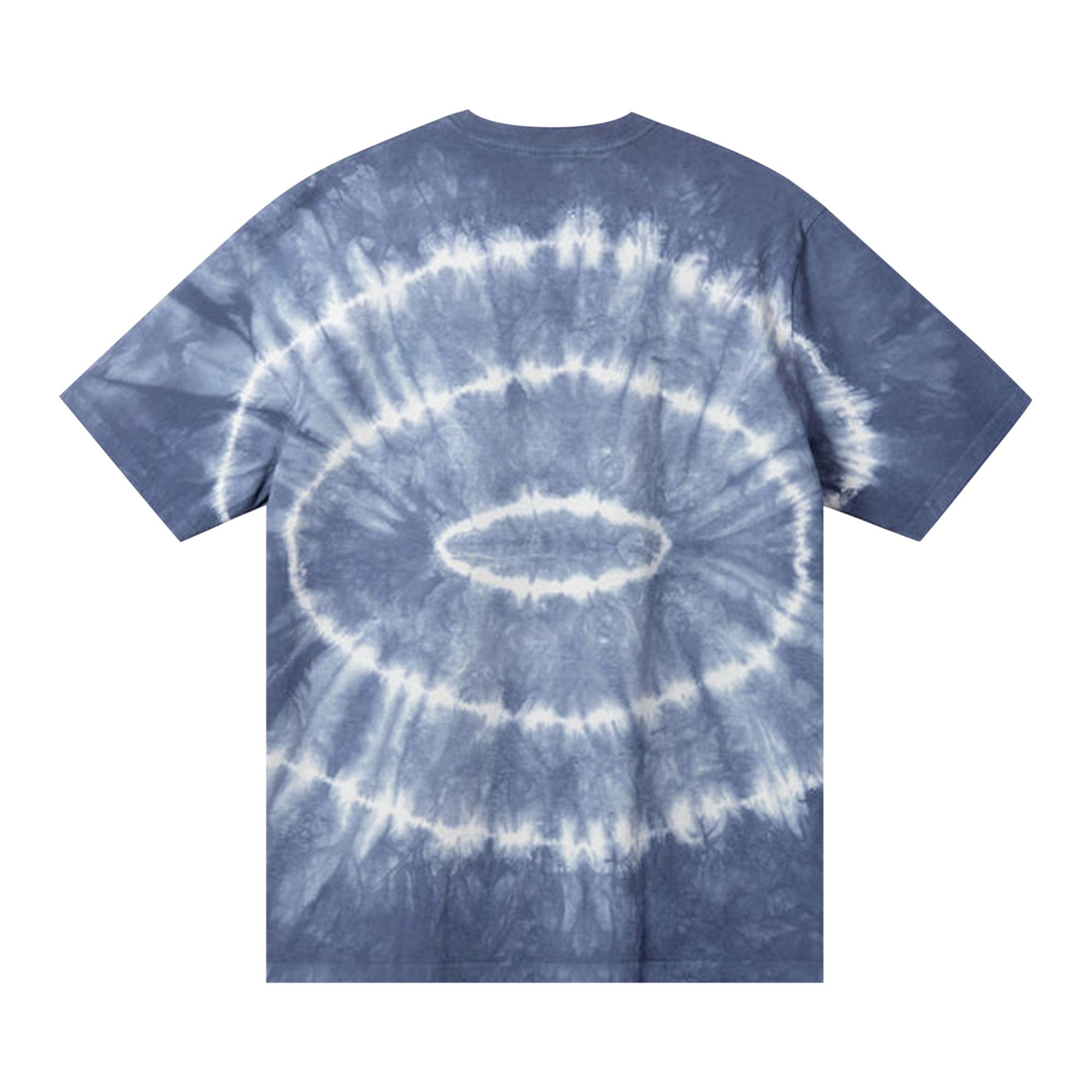 Stussy & Dries Van Noten Tie Dye Tee 'Blue' - 2