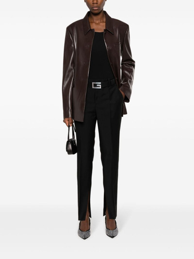 GUCCI side-slit tapered trousers outlook