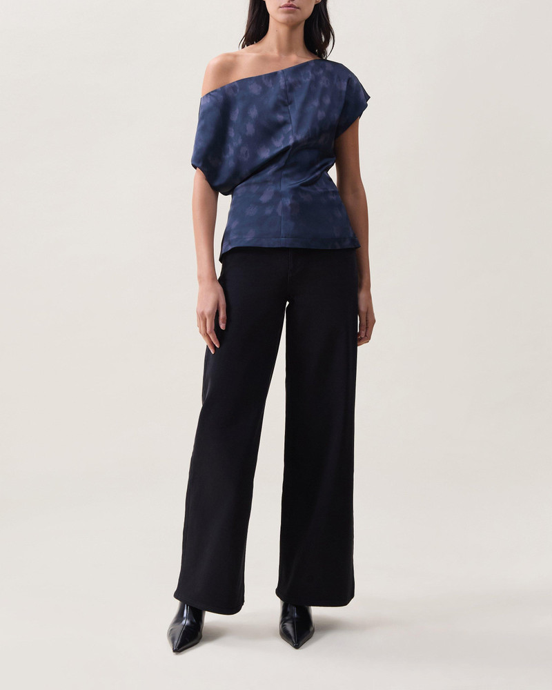 Evelyn Satin Top 1
