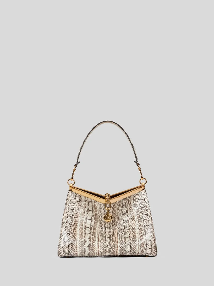 MEDIUM VELA BAG IN ELAPHE LEATHER - 1