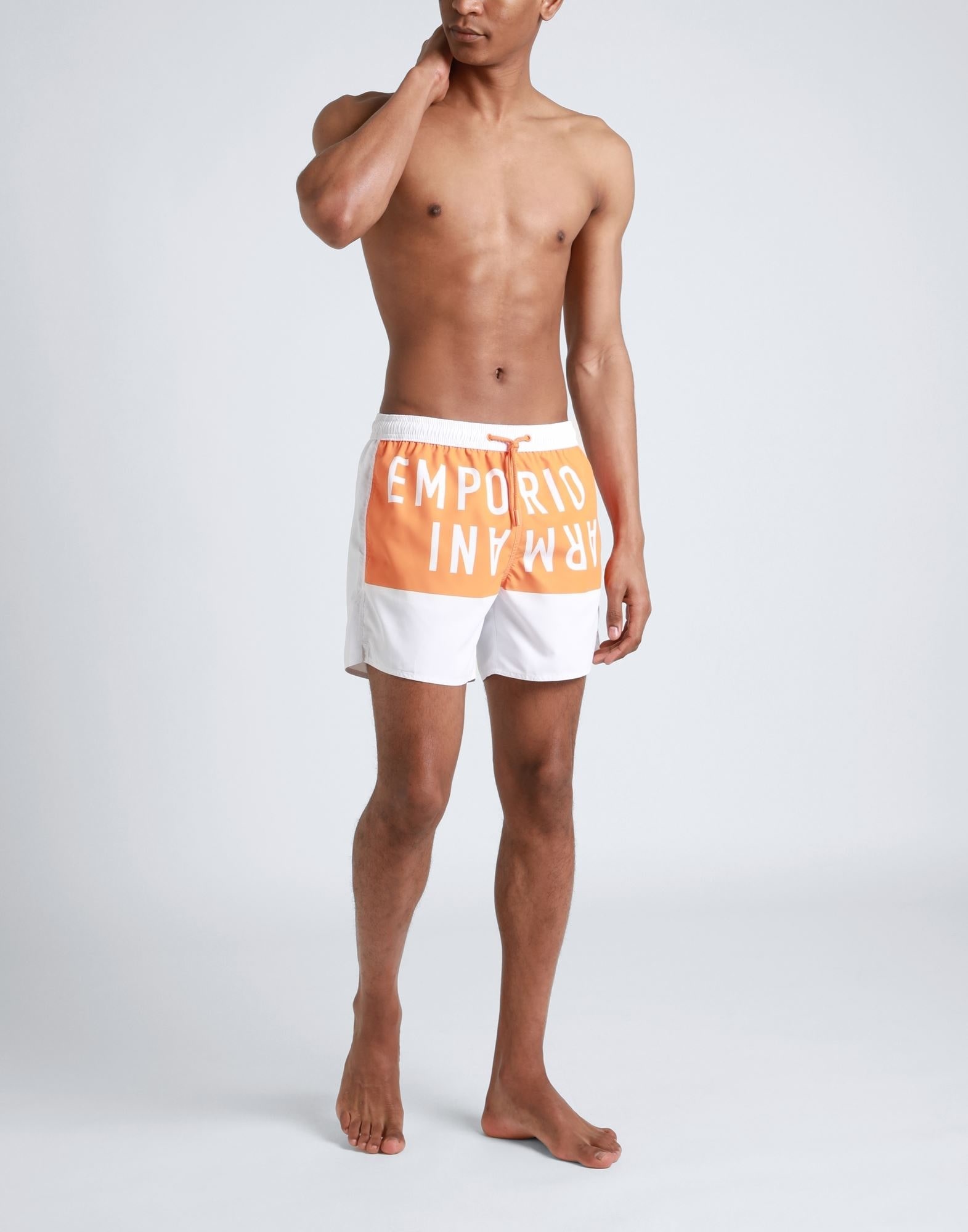 White Men's Swim Shorts - 2