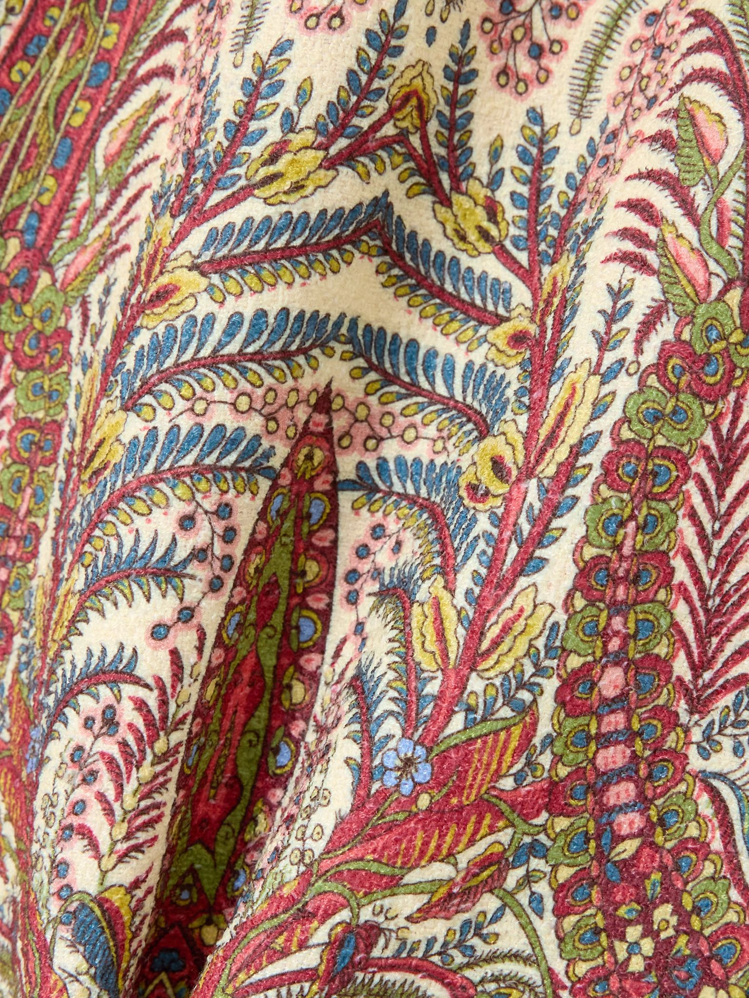 Reversible jacquard jacket Cream - 4