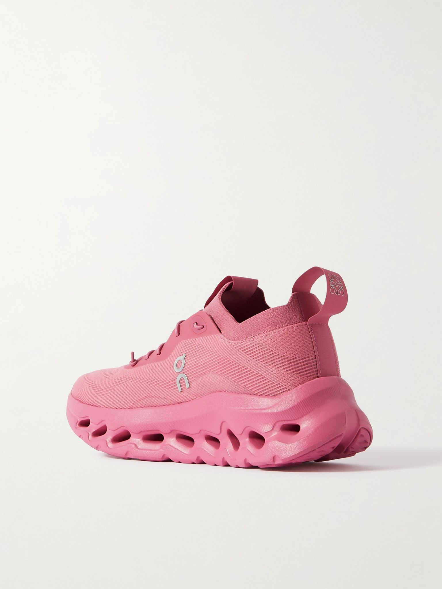 + ON Cloudtilt stretch recycled-knit sneakers Pink - 3