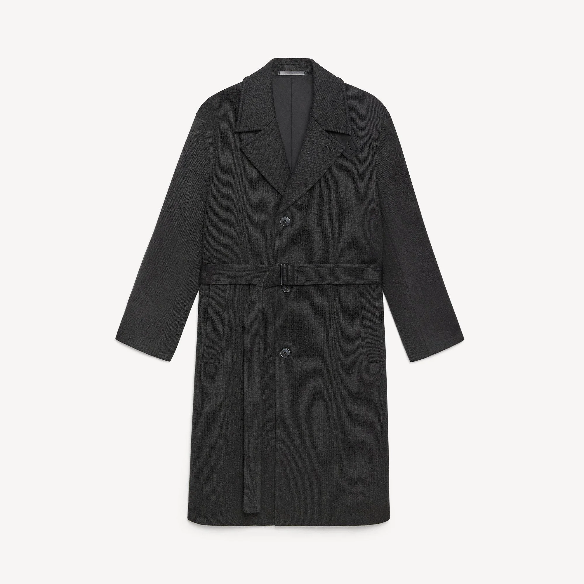 Relaxed Trench Coat in Gansevoort Wool - 1