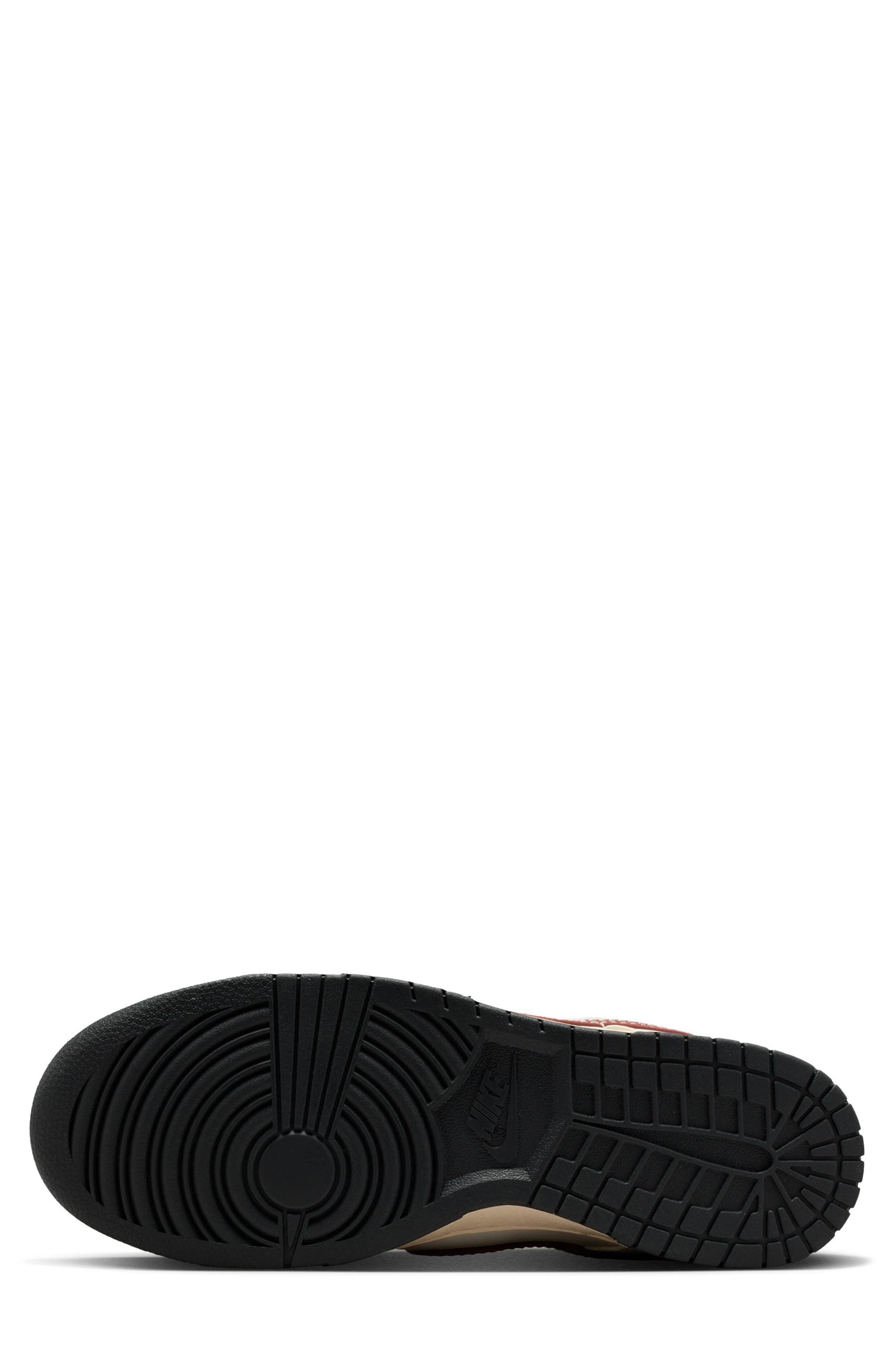 Nike Dunk Low Retro Basketball Sneaker in 202 Dkpony/sftprl at Nordstrom - 4