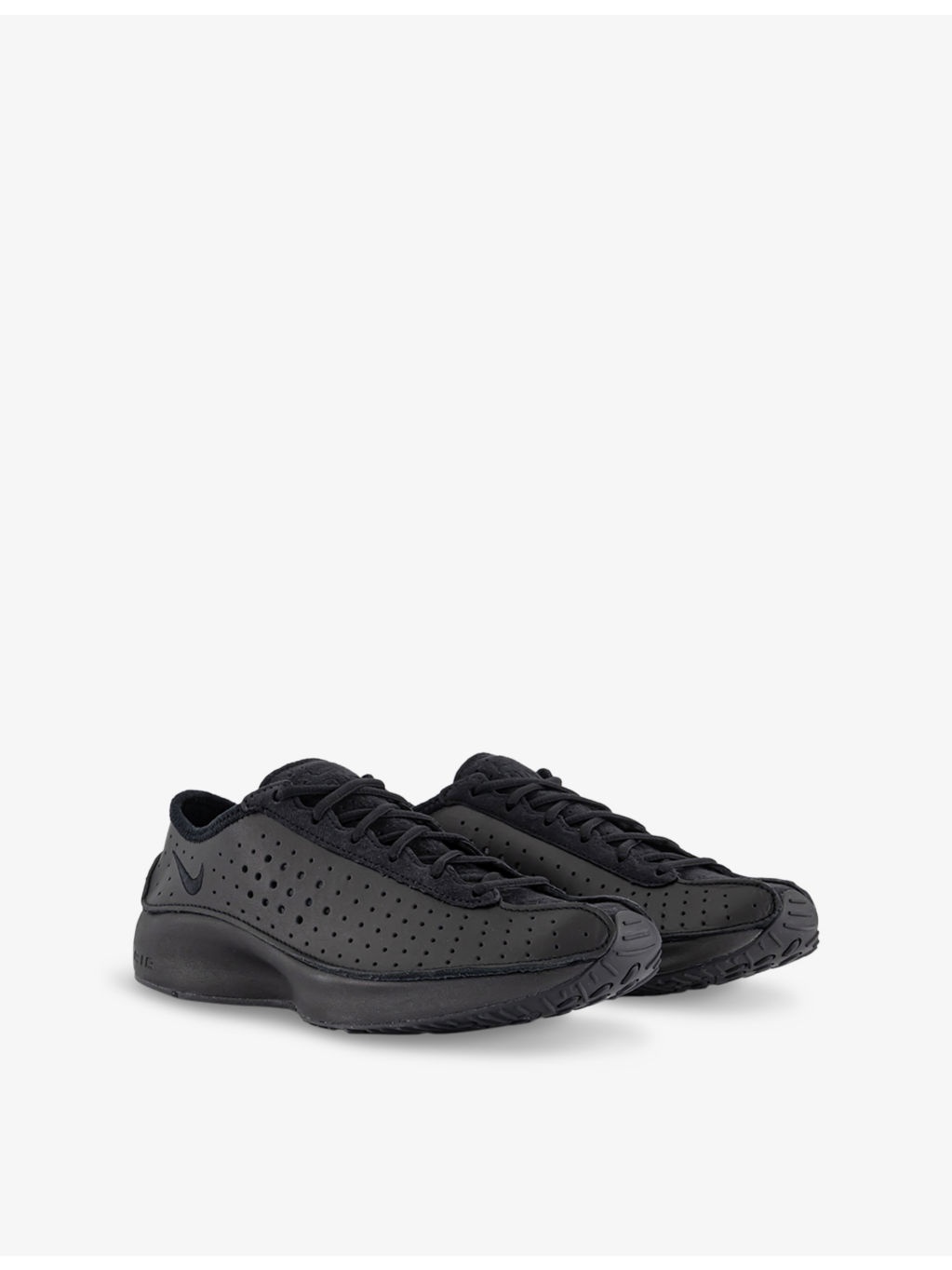 Air Superfly Leather Low-Top Trainers - 3