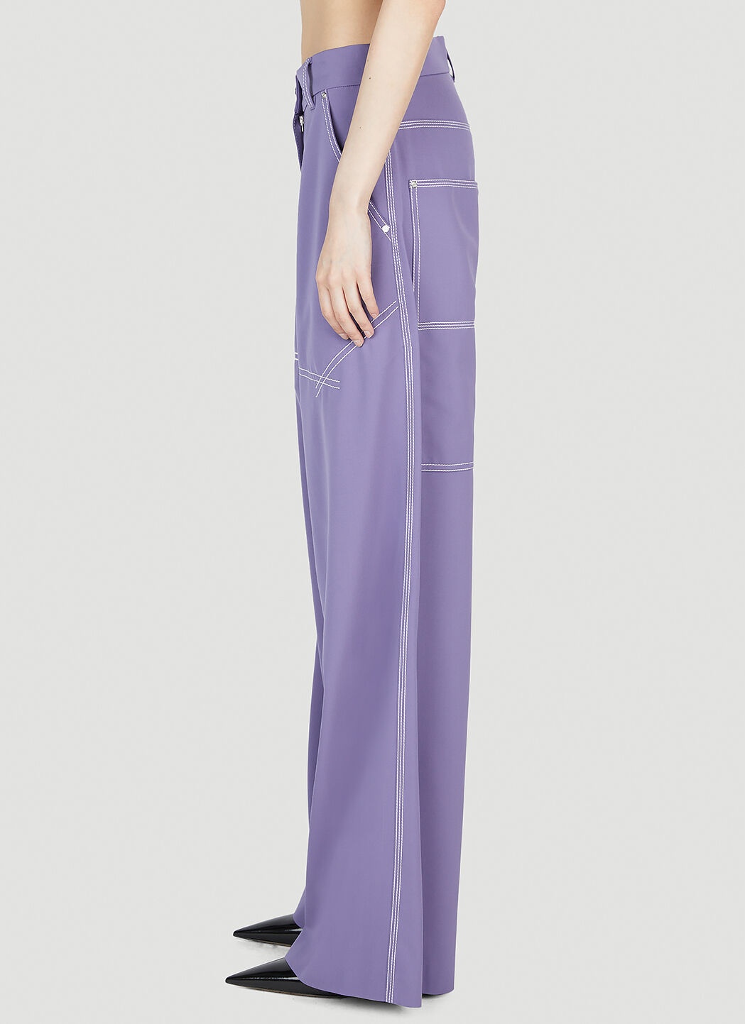 Wide Leg Pants - 3