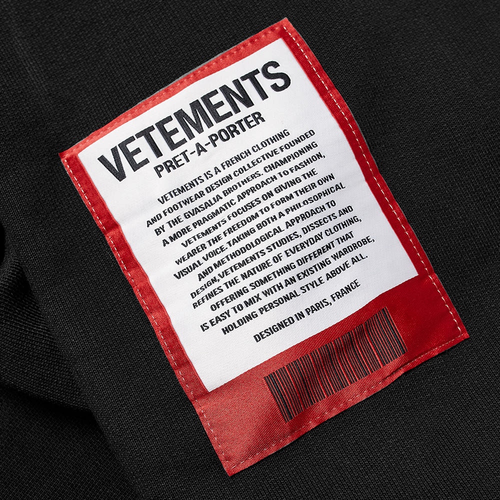 VETEMENTS Oversize Logo Patch Hoody - 3