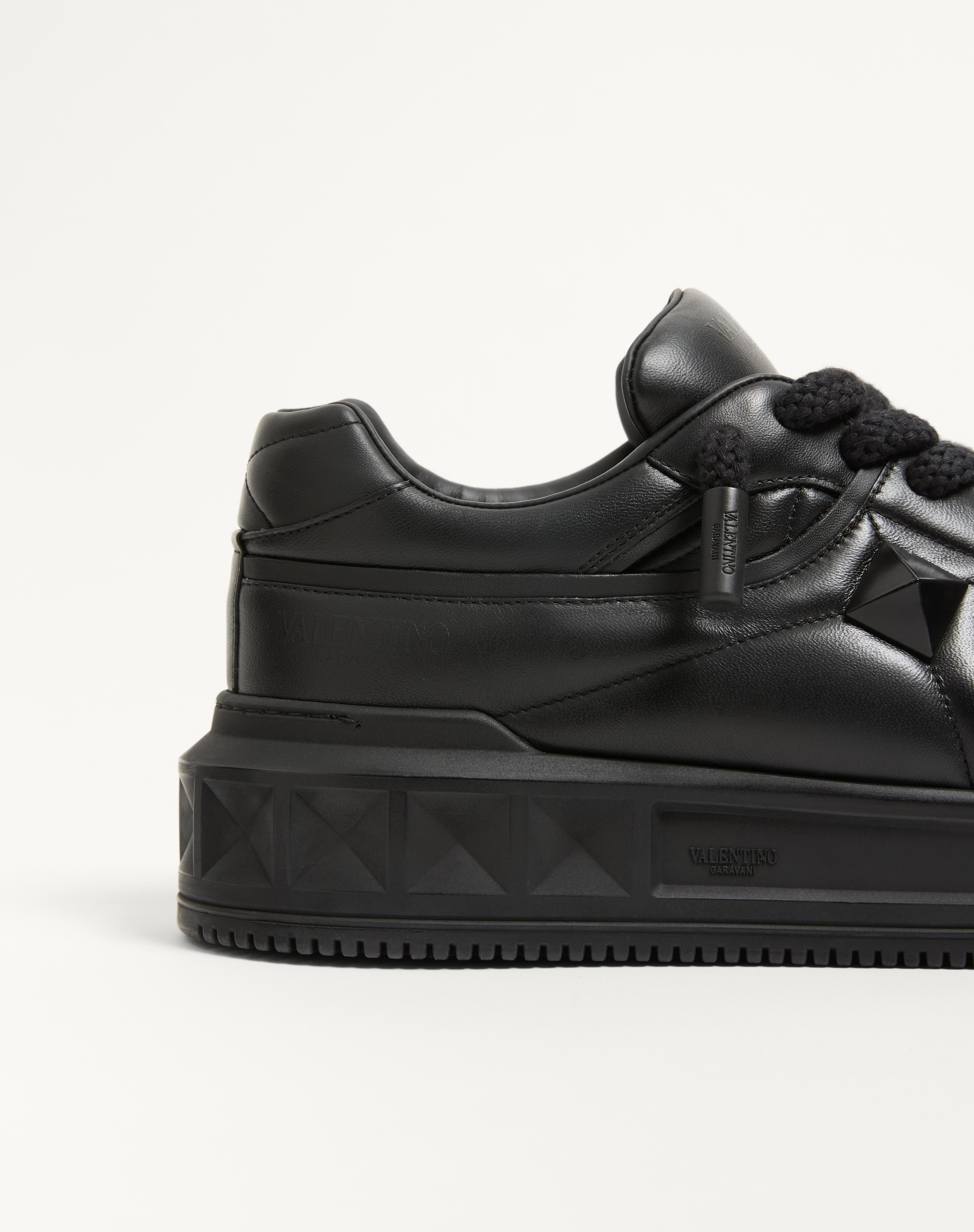 ONE STUD XL NAPPA LEATHER LOW-TOP SNEAKER - 8