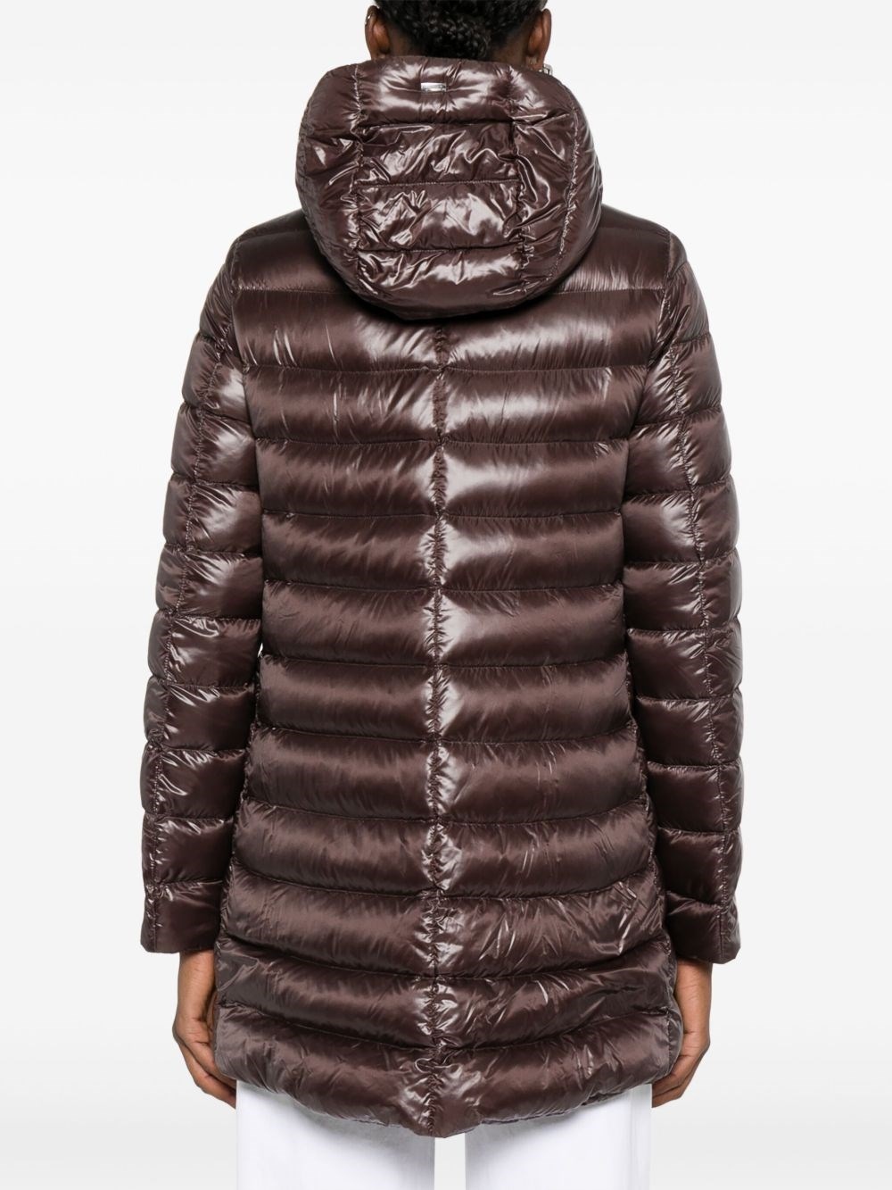 A-shape midi down jacket - 5