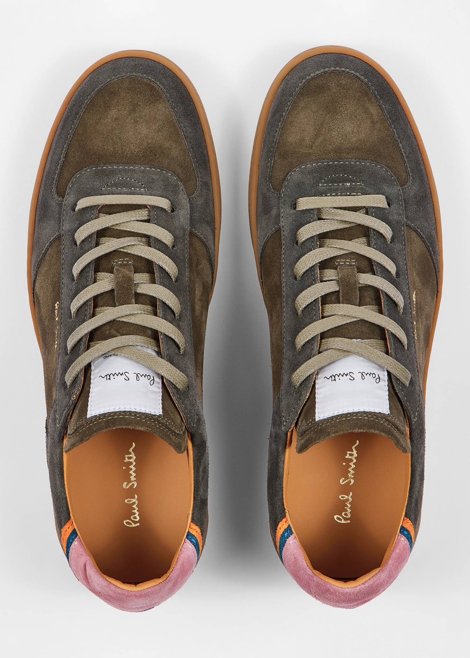 Khaki Suede 'Destry' Trainers - 5