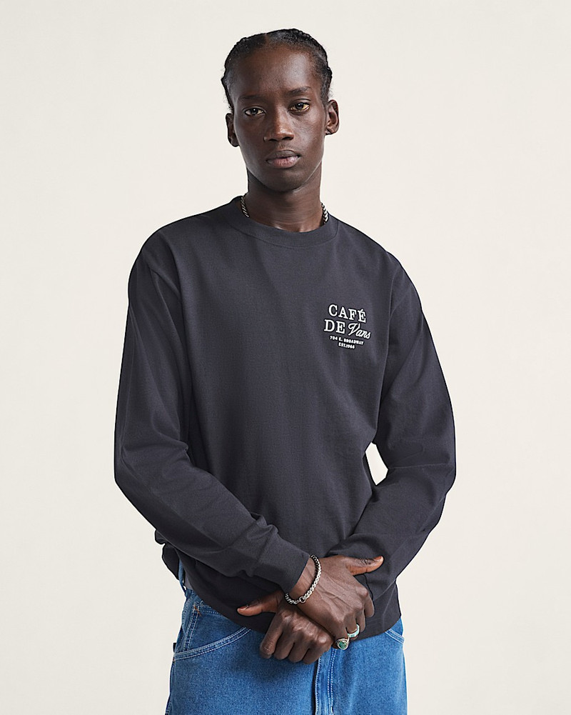 Vans Cafe Vans Long Sleeve T-Shirt outlook