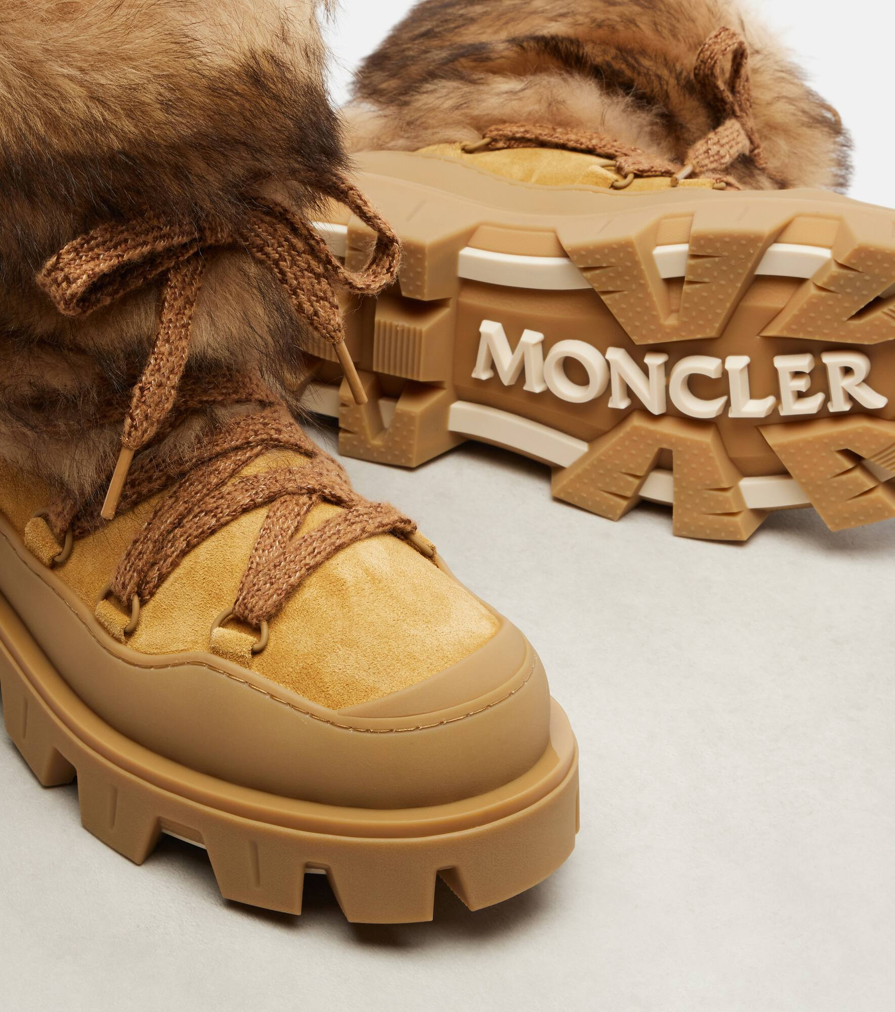 Peak Après leather lace-up boots - 5