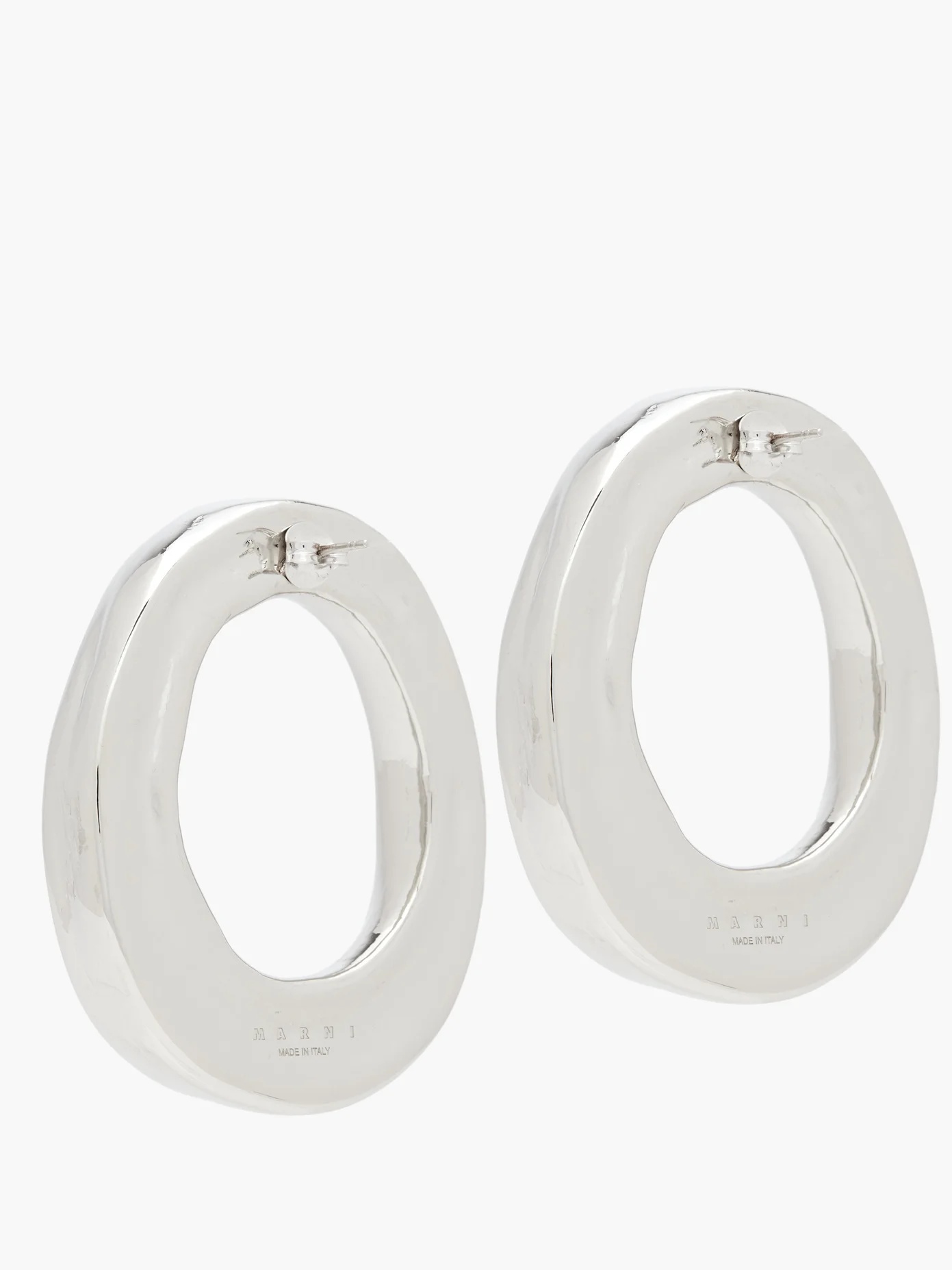 Hoop-pendant earrings - 3