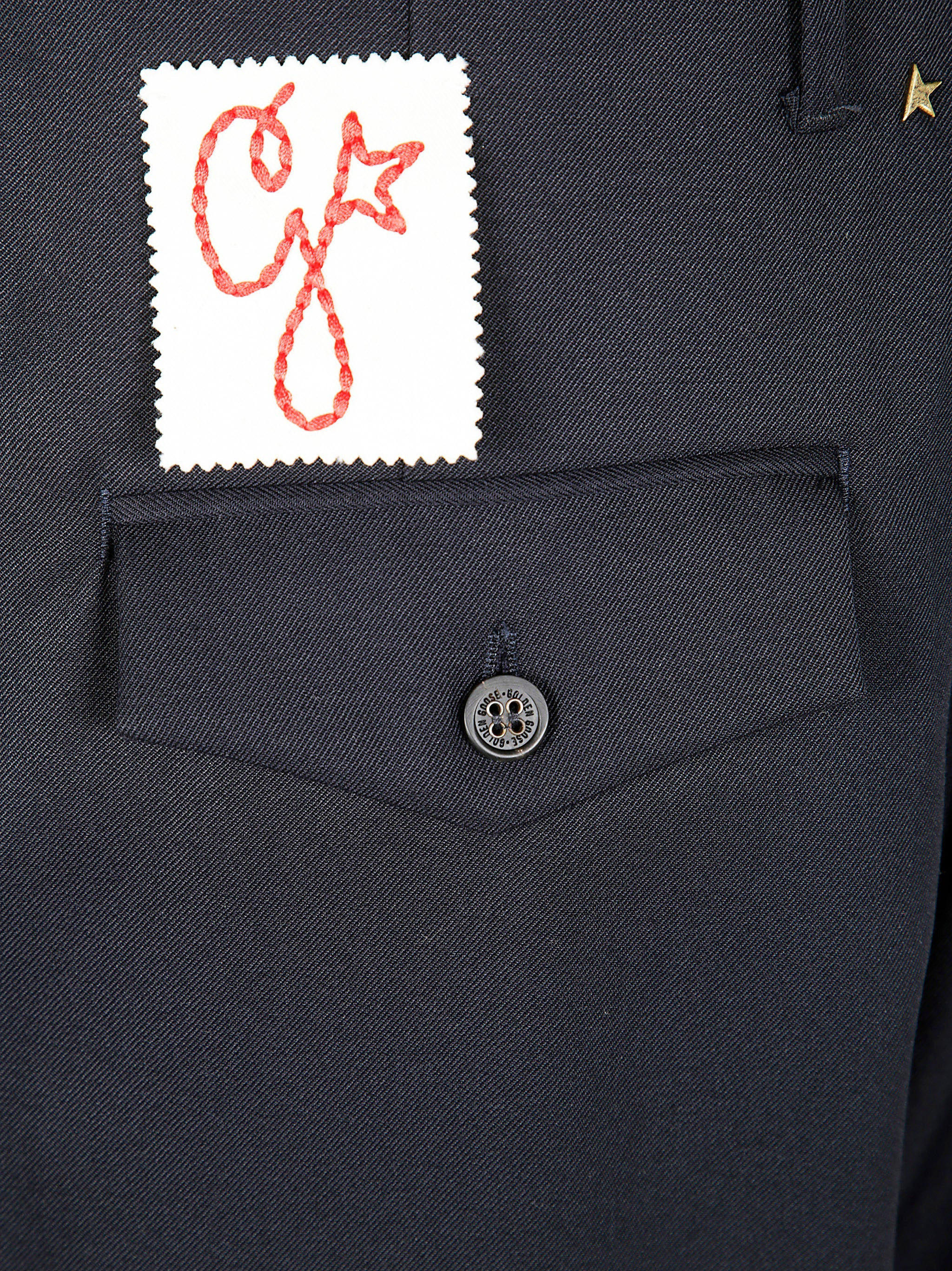 Golden Goose Men Golden M`S Wide Legs Pants - 3