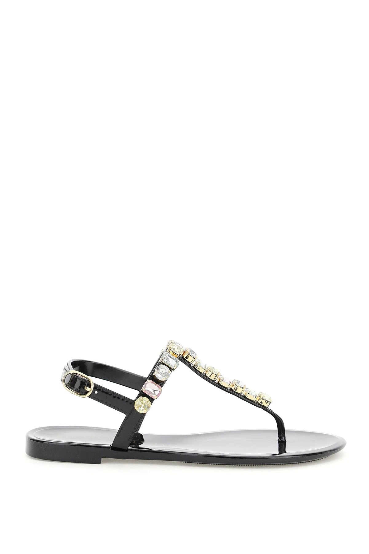 JAIDE JEM JELLY FLAT SANDALS - 1