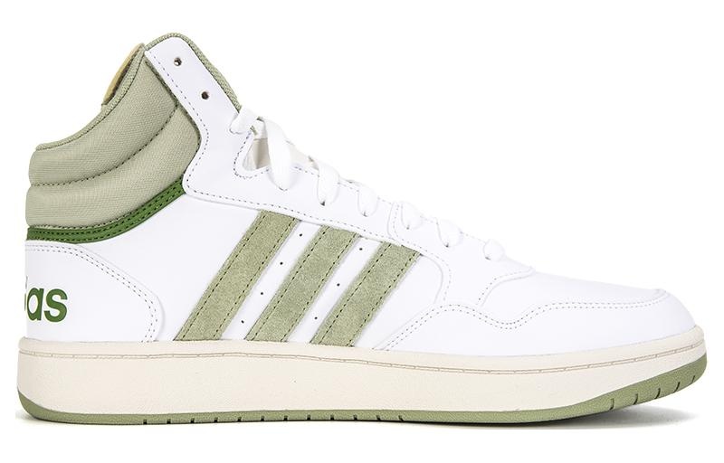 adidas Hoops 3.0 Mid 'White Green' GV9524 - 2