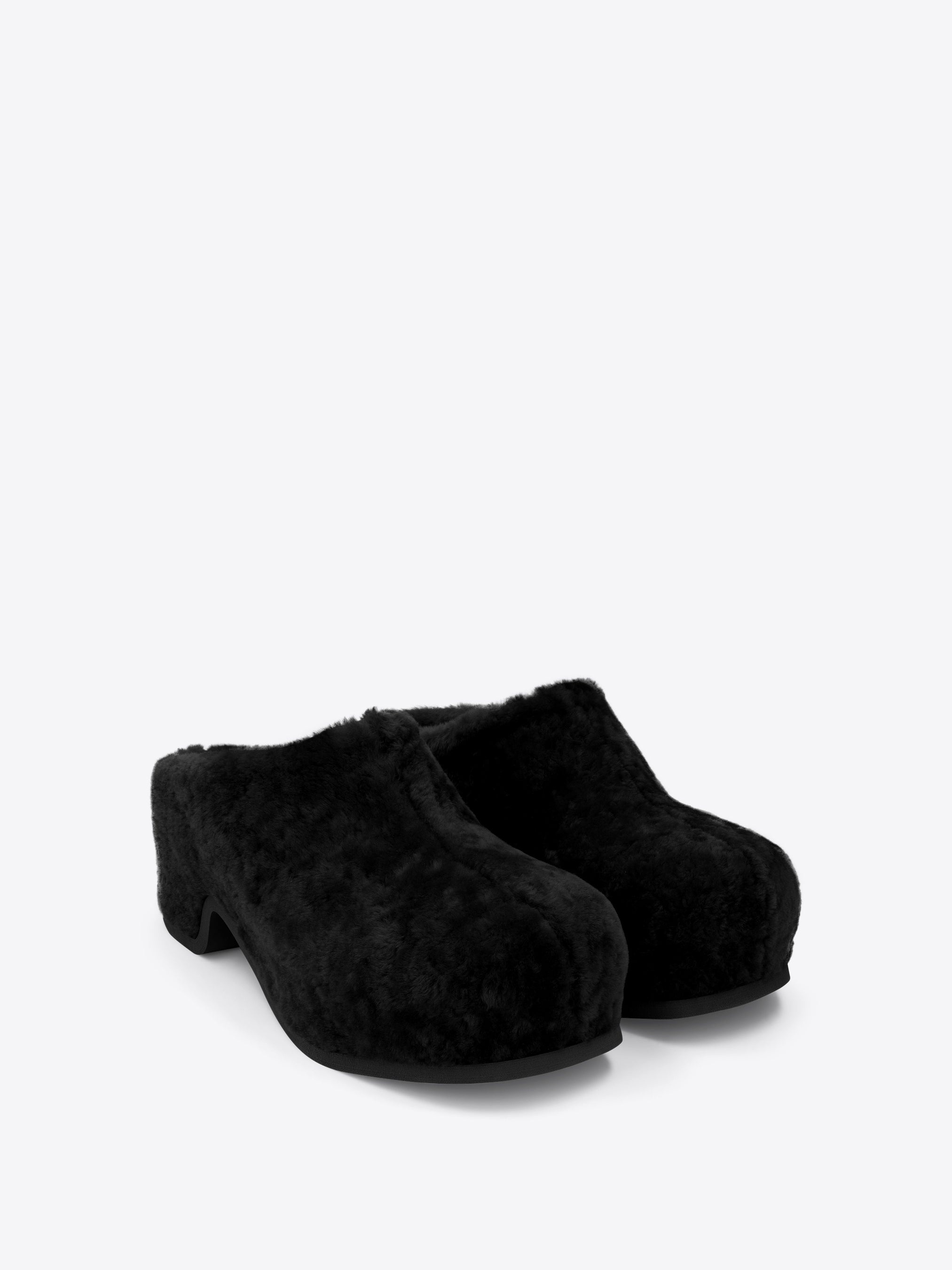 SHEARLING CLOGS - 3