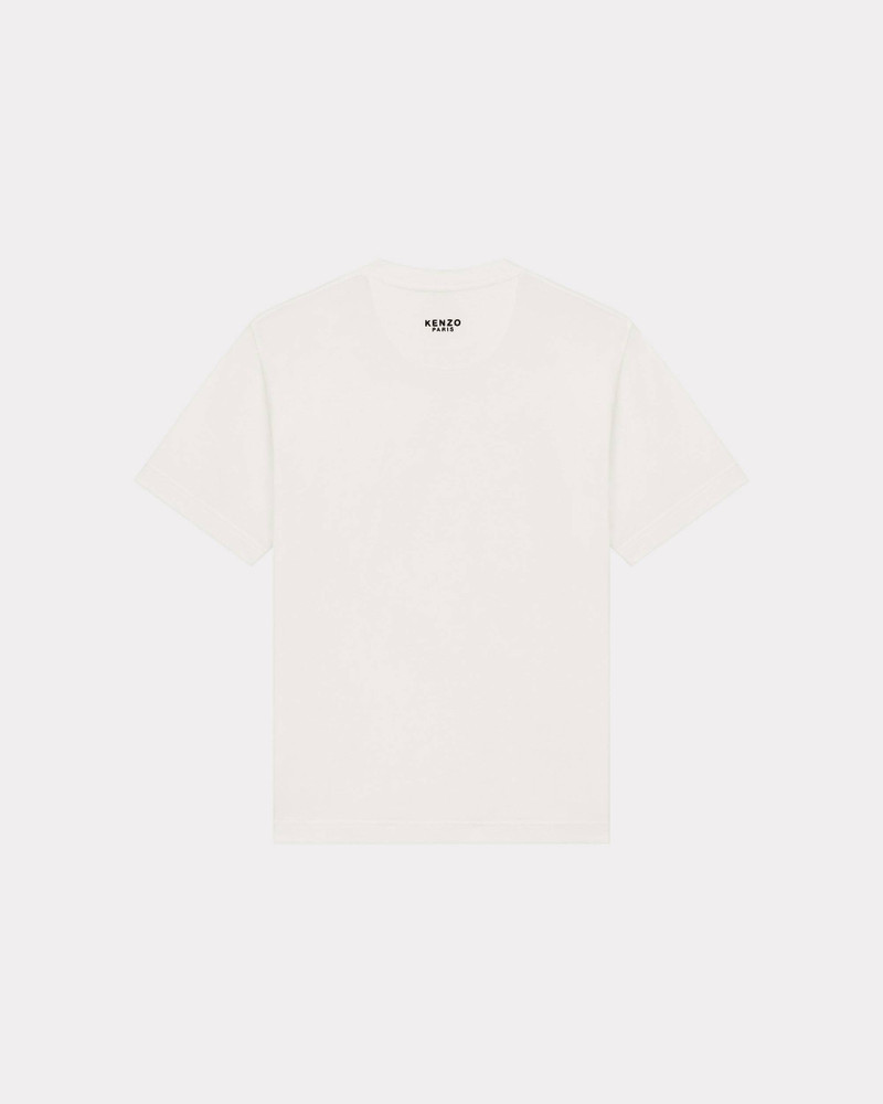 KENZO 'Lucky Tiger Crest' embroidered classic T-shirt outlook
